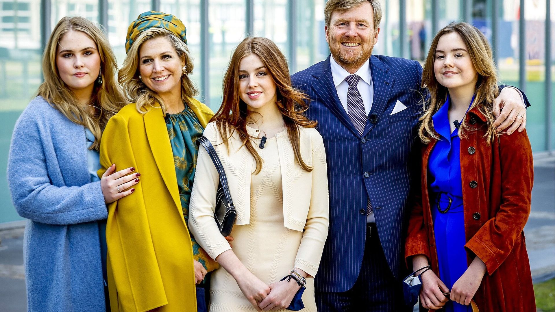 Los reyes Guillermo y Máxima de Holanda celebran el Día del rey de manera virtual