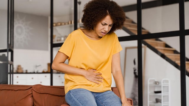 mujer dolor