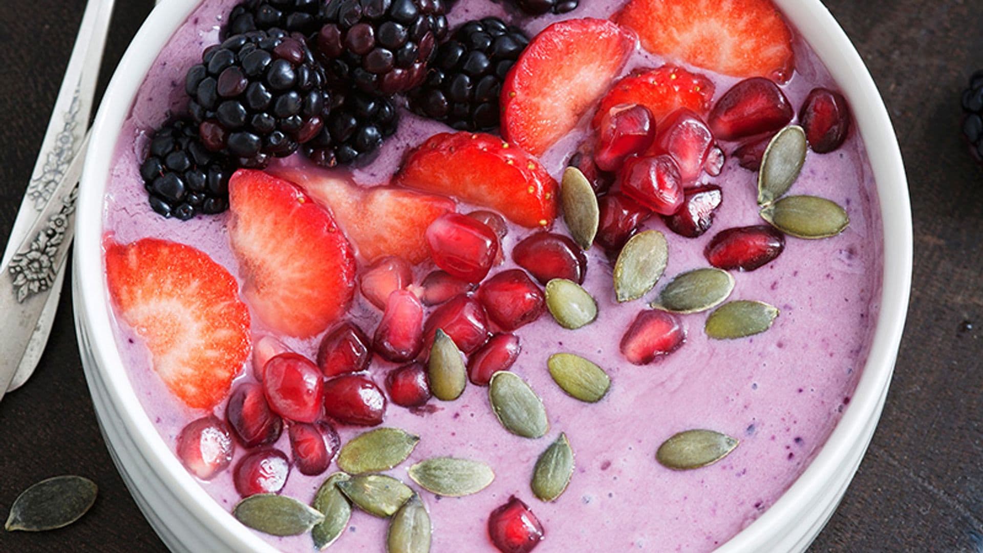 Bol 'Smoothie' con frutos rojos