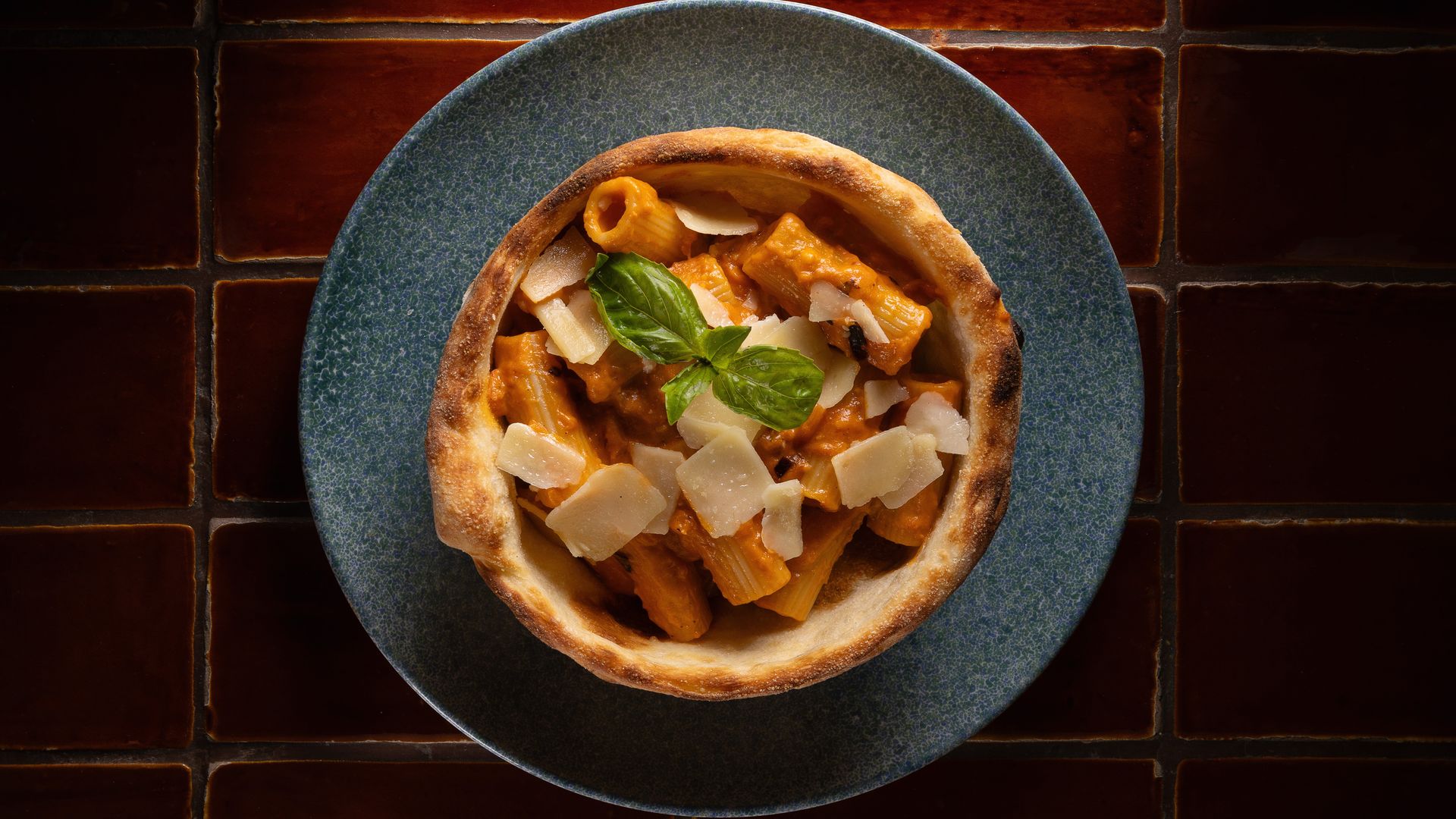 Rigatoni al vodka de Pizzart Recoletos Madrid