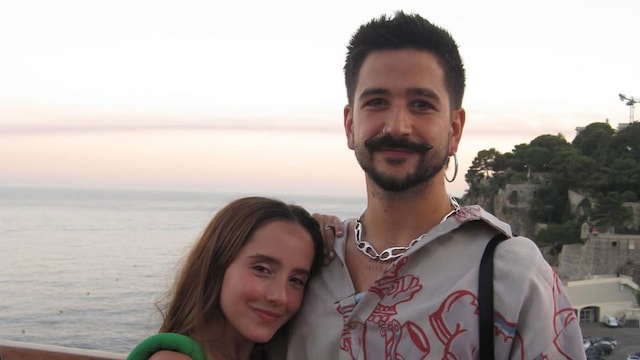 Camilo y Evaluna se llevaron un lindo recuerdo de la costa francesa