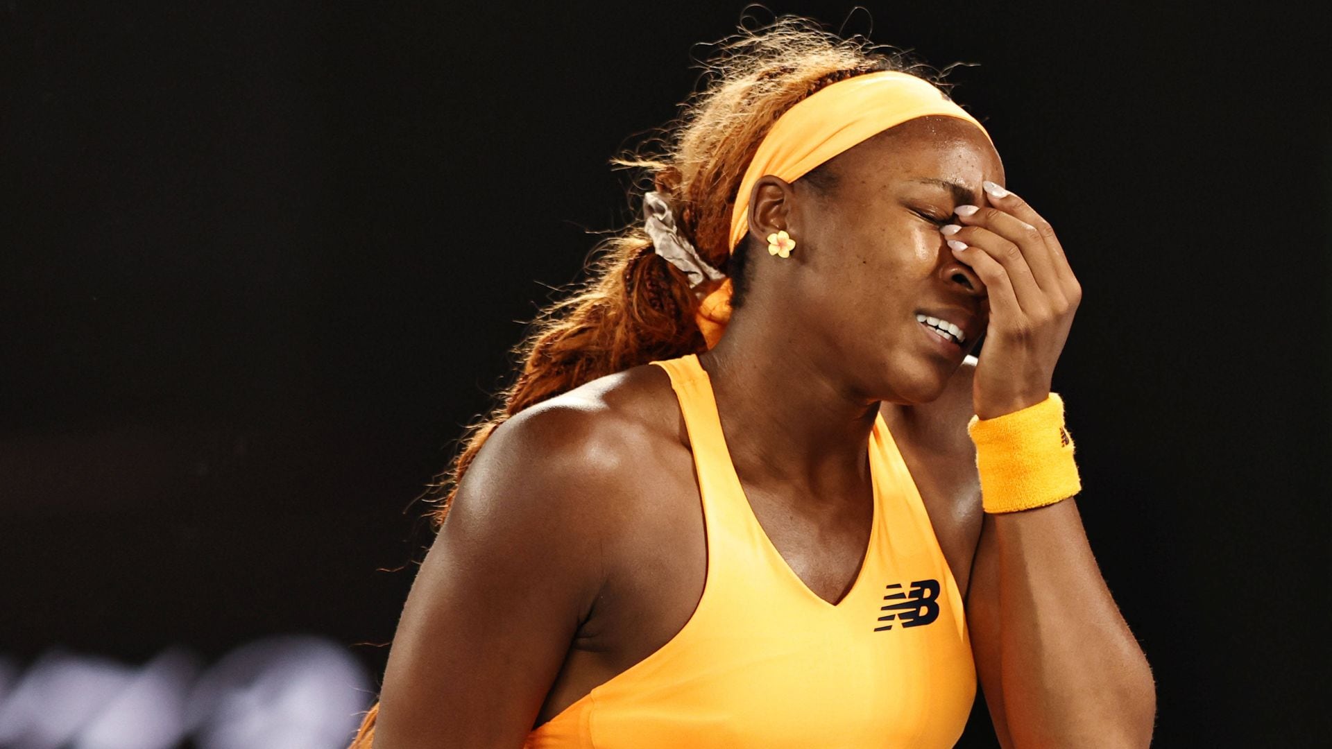 Coco Gauff reveló que prefiere desahogar su frustración así que con su equipo