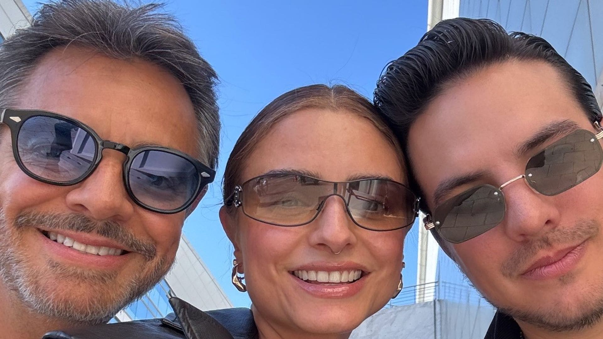 El especial viaje de Eugenio Derbez y sus hijos a España