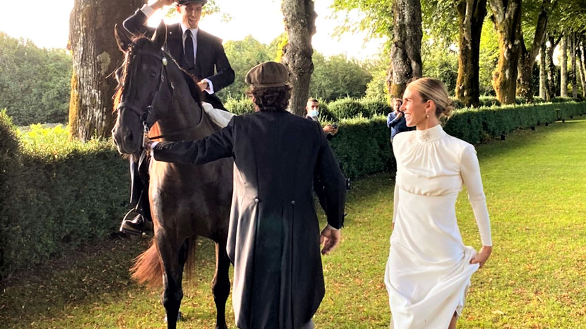 La gran sorpresa que dejó a todos los invitados sin palabras en la boda de Lucía Bárcena y Marco Juncadella
