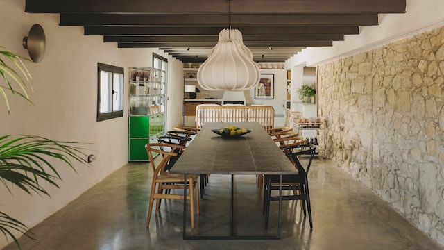 Comedor de estilo rústico actualizado