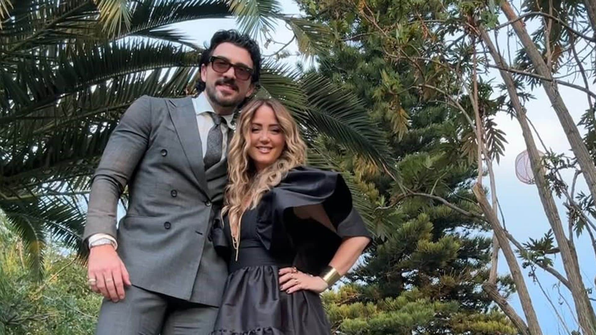 Andrea Legarreta y Luis Carlos Origel