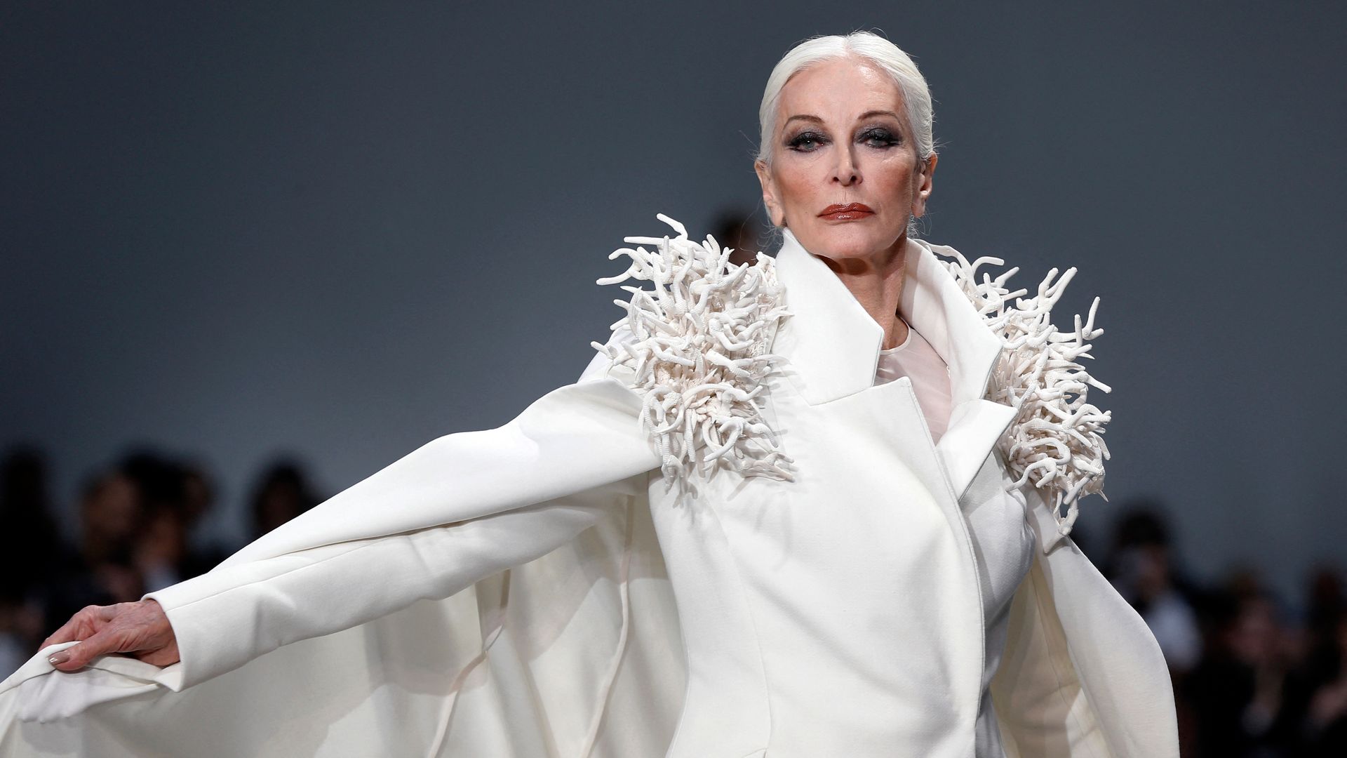 La modelo y actriz Carmen Dell'Orefice