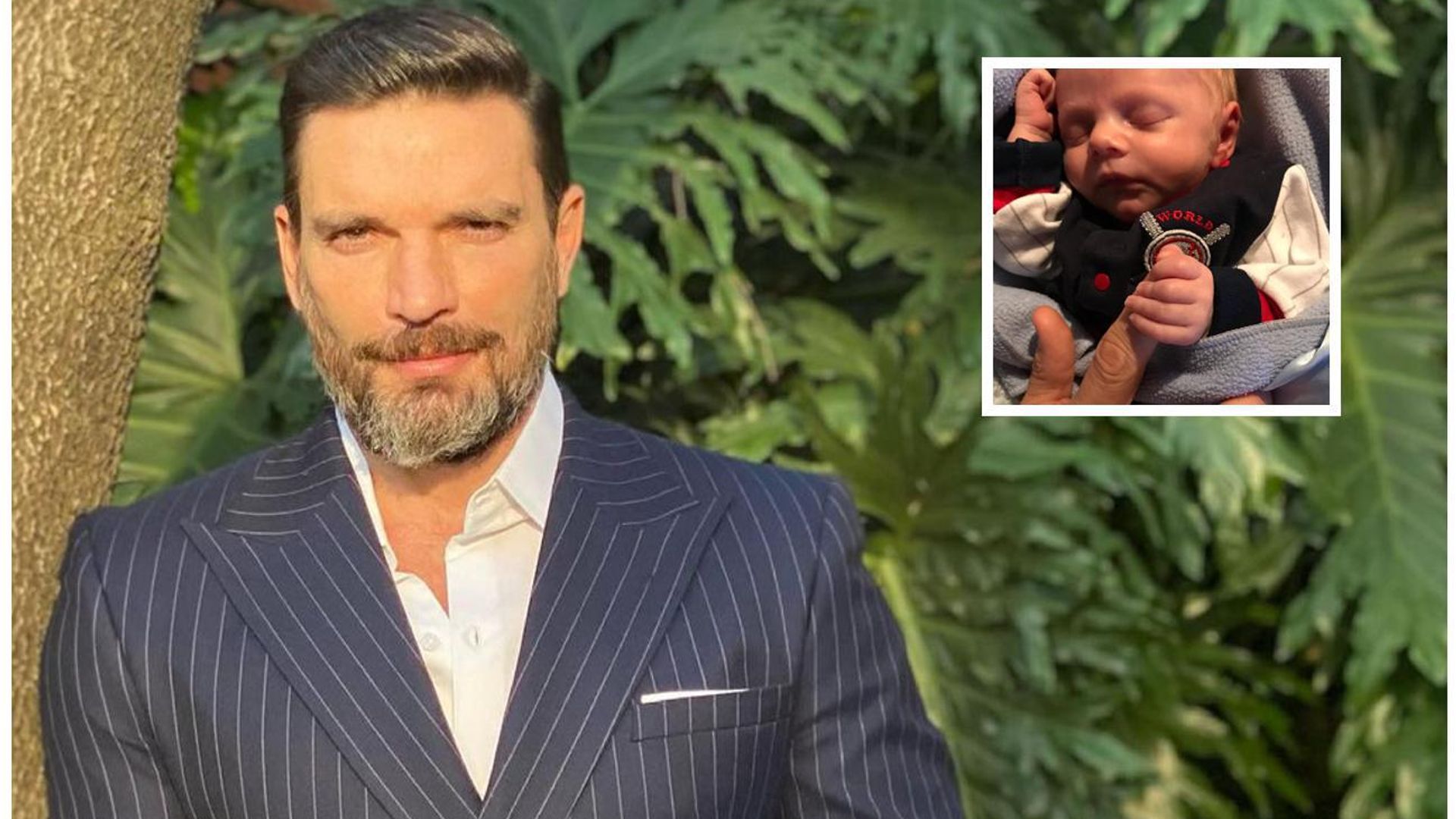 Con emotivo mensaje, Julián Gil celebra los 5 años de su hijo a la distancia