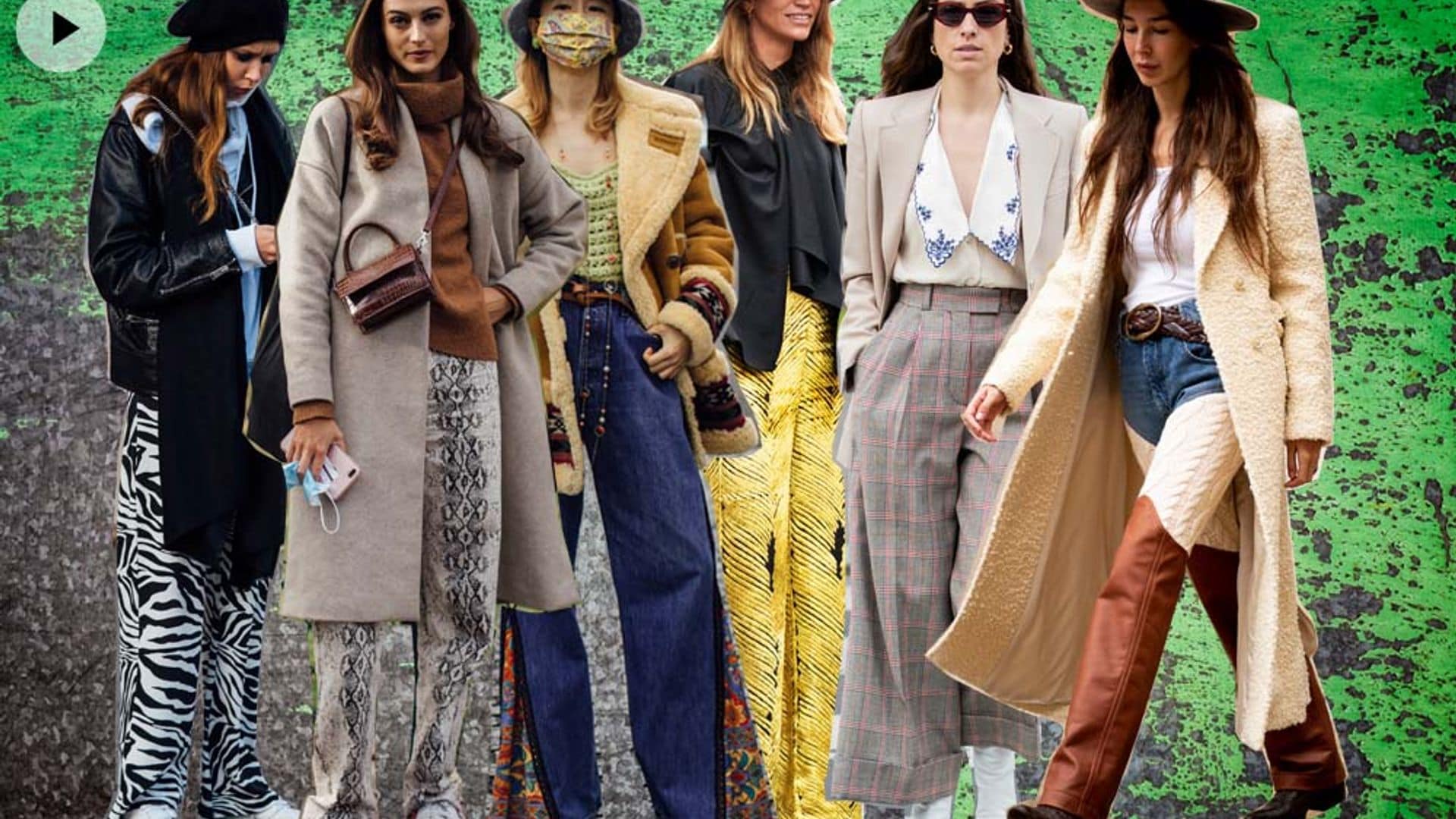 Los pantalones preferidos de las chicas que huyen de los básicos no son vaqueros