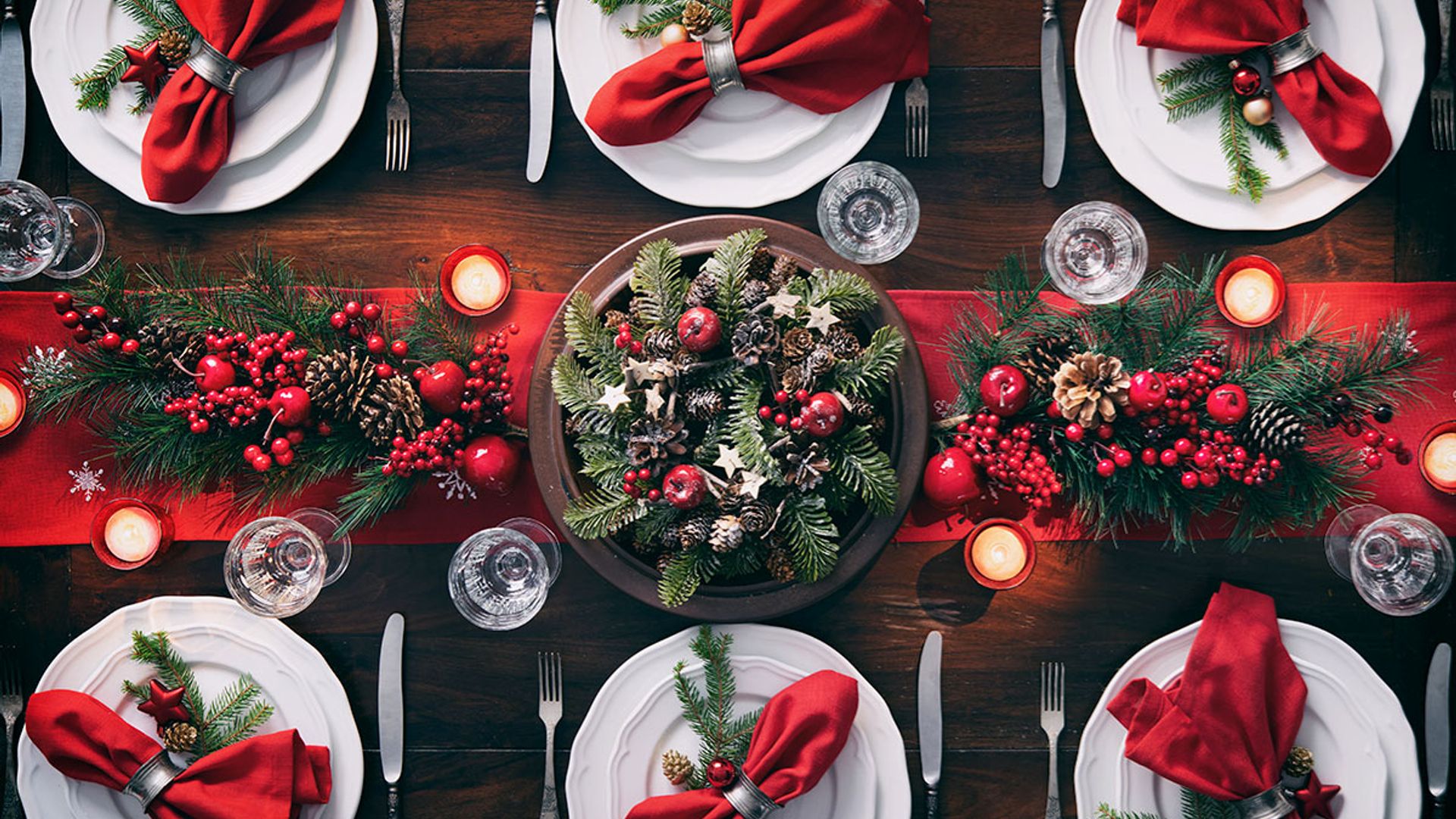Cómo poner la mesa de Navidad perfecta