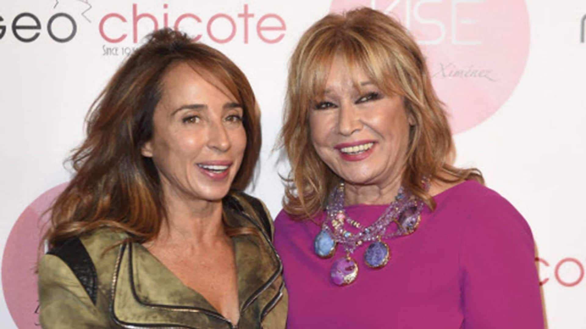 María Patiño, al borde del llanto, se disculpa con Mila Ximénez por no estar muy pendiente de ella