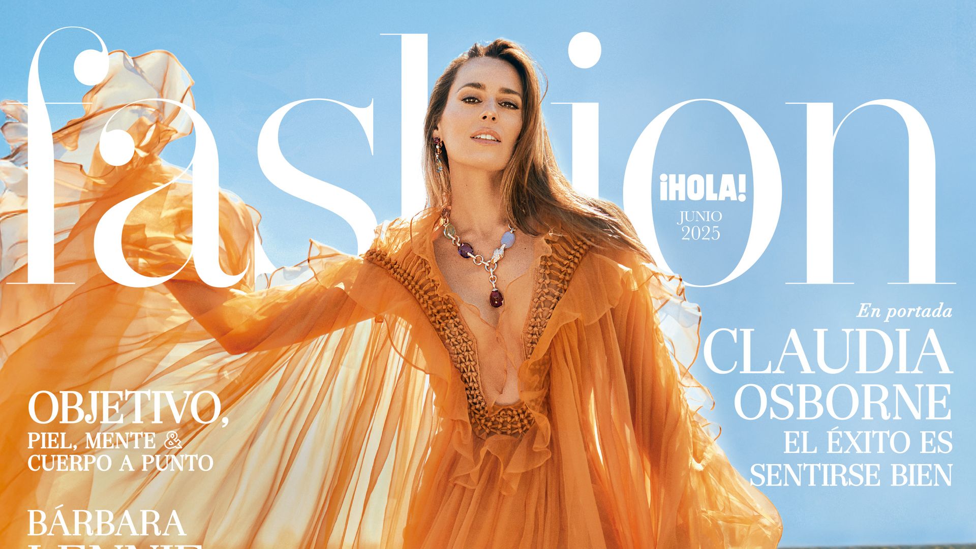 Claudia Osborne, portada de FASHION junio: 'La maternidad aflora muchos miedos, muchas heridas pasadas'