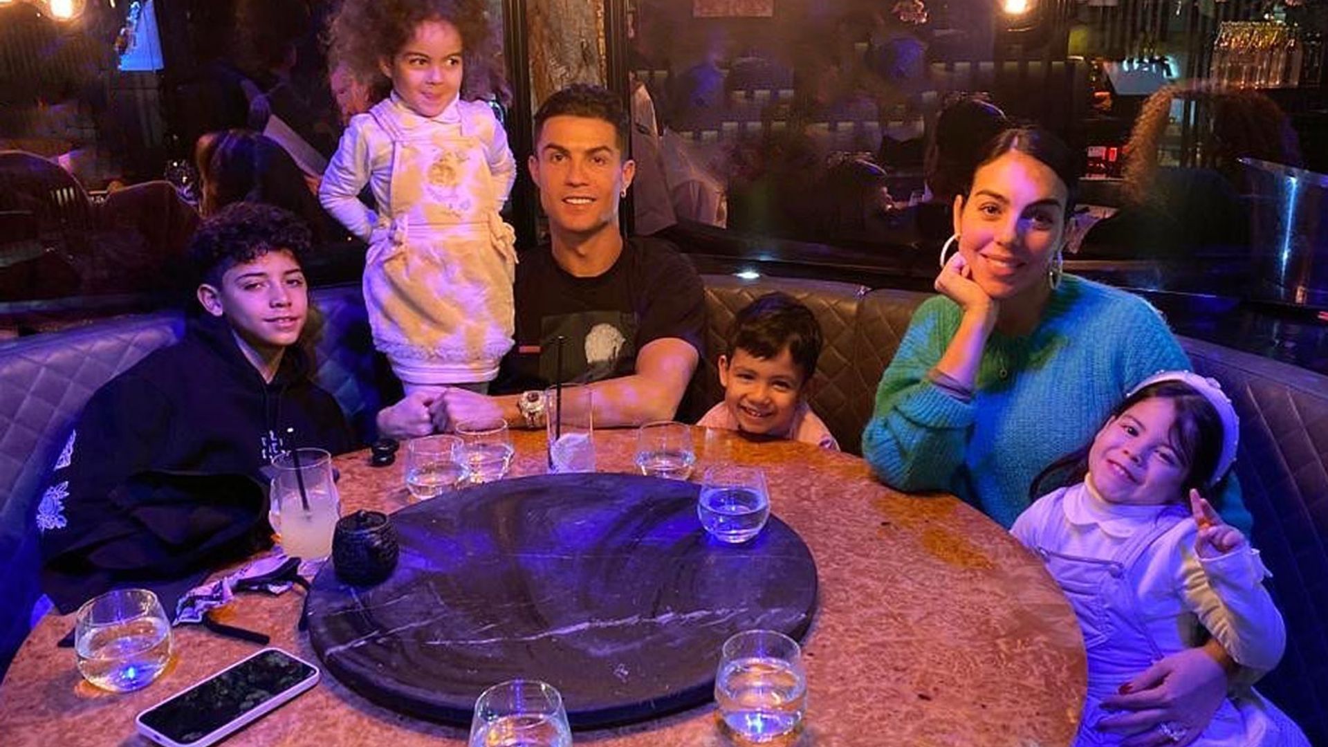 La espectacular decoración navideña en casa de Cristiano Ronaldo y Georgina Rodríguez