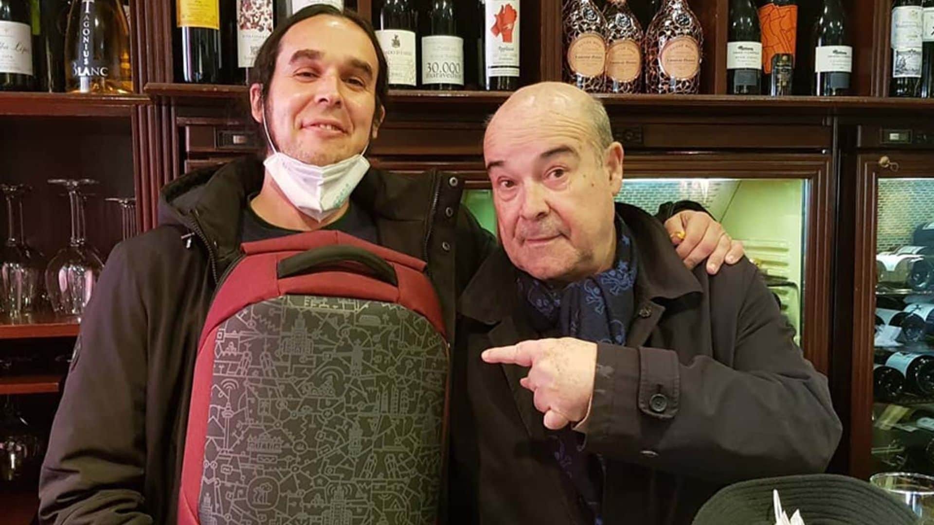 Así es Ricardo, el único hijo que ha tenido Antonio Resines y que permanece a su lado