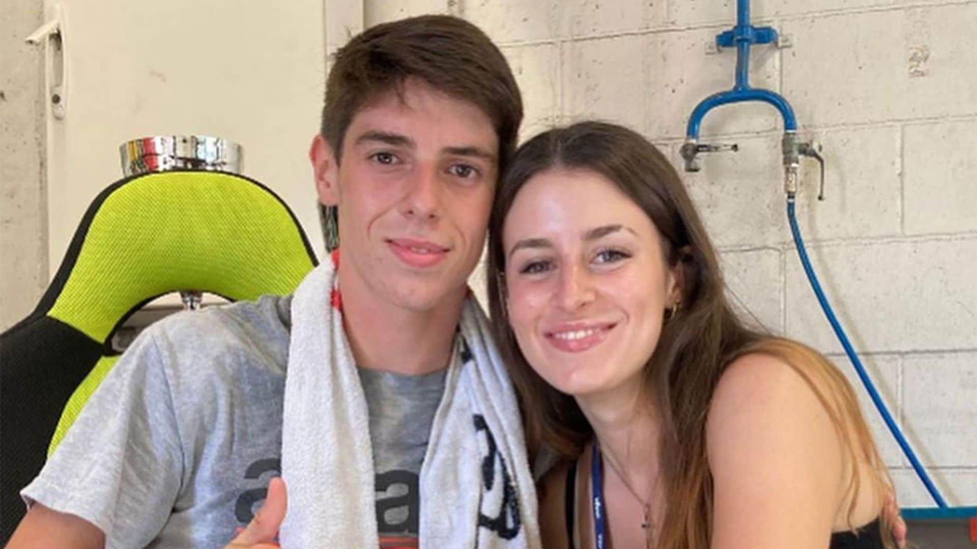 La novia del piloto fallecido Dean Berta Viñales se despide de él con una conmovedora carta
