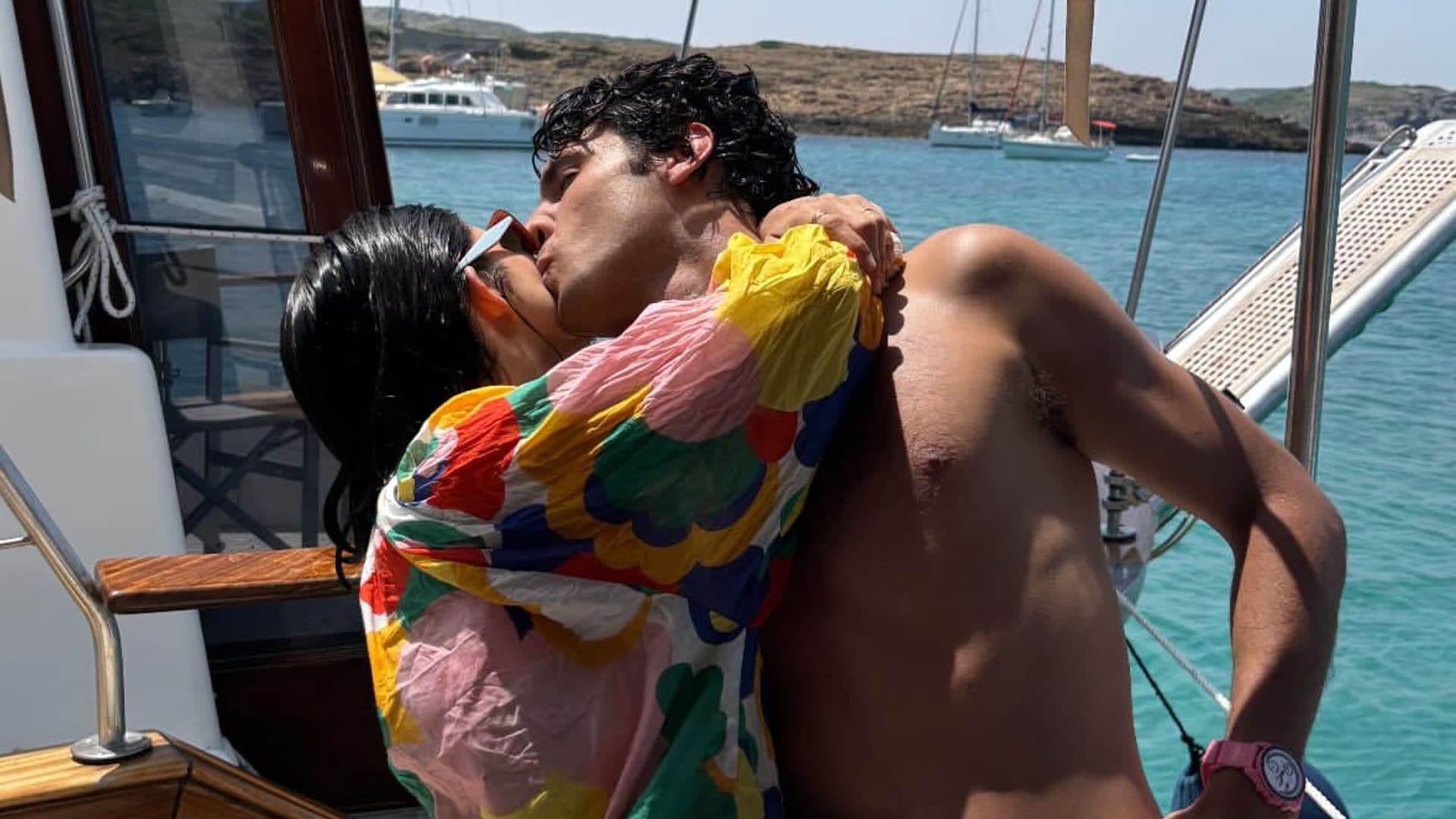 Tomás Páramo, muy emocionado en la preboda de Belén Écija: 'Se casa una de mis mejores amigas'