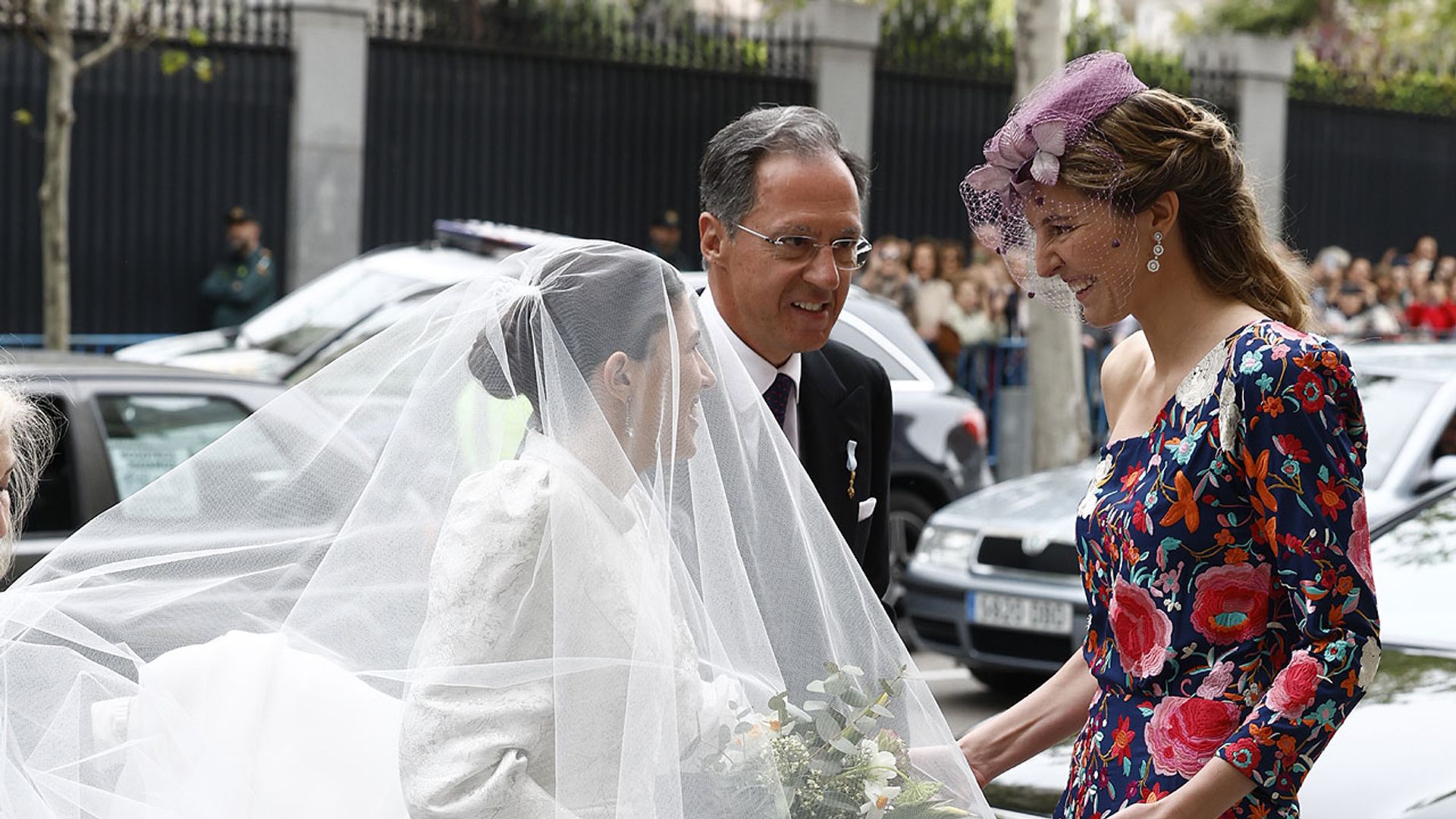 El papel destacado de Victoria López-Quesada en la boda de Teresa Urquijo y José Luis Martínez-Almeida