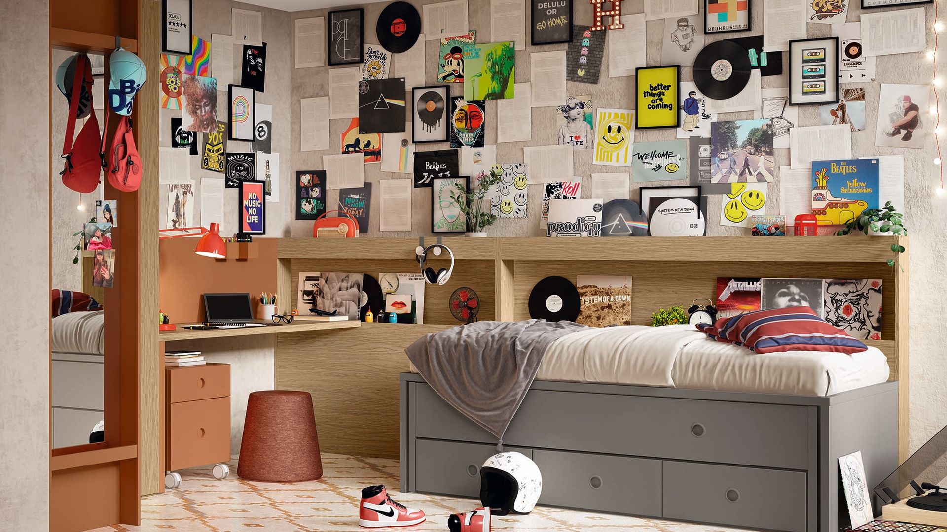 Dormitorio juvenil