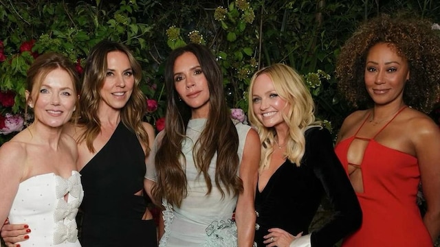 Spice Girls. Fiesta cumpleaños Victoria Beckham