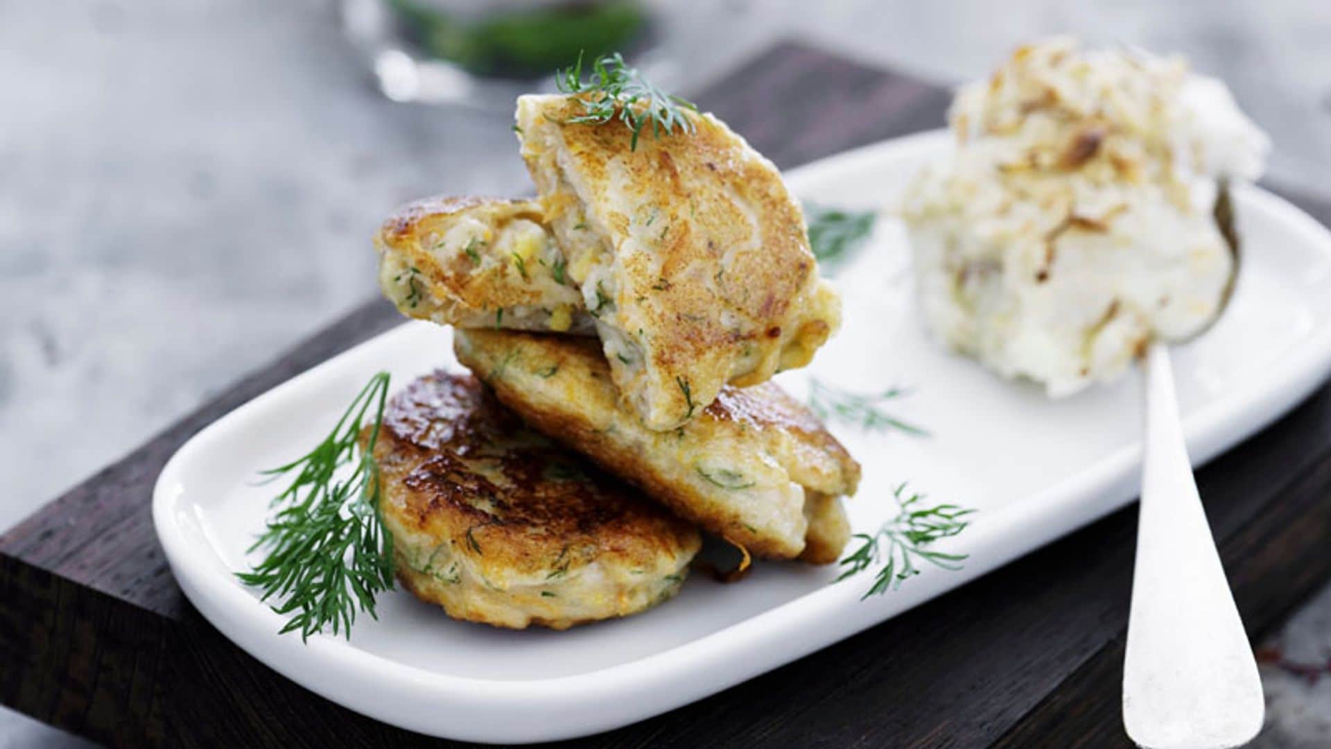 Albóndigas de pescado con eneldo