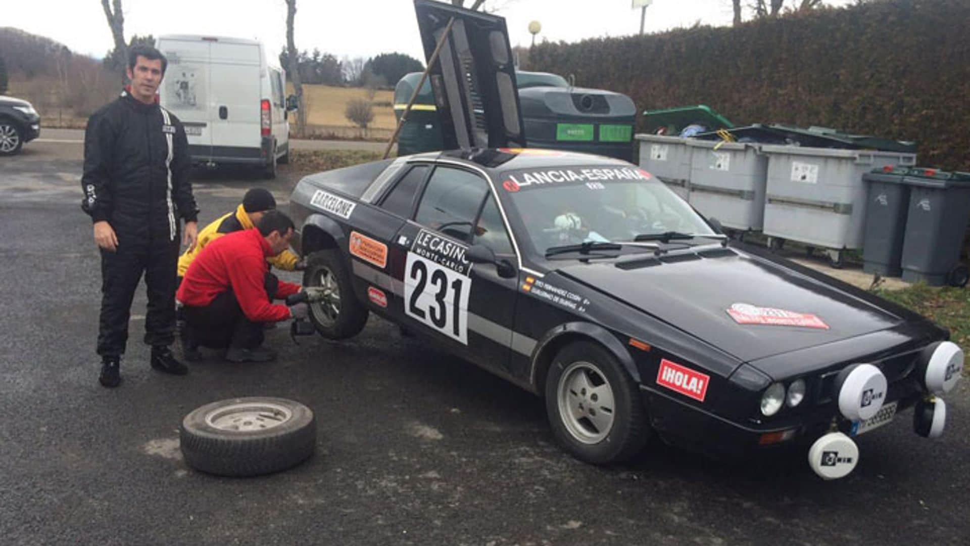 Guillermo de Dueñas afronta, con el apoyo de ¡HOLA!, la última etapa del Rallye Monte-Carlo Historique