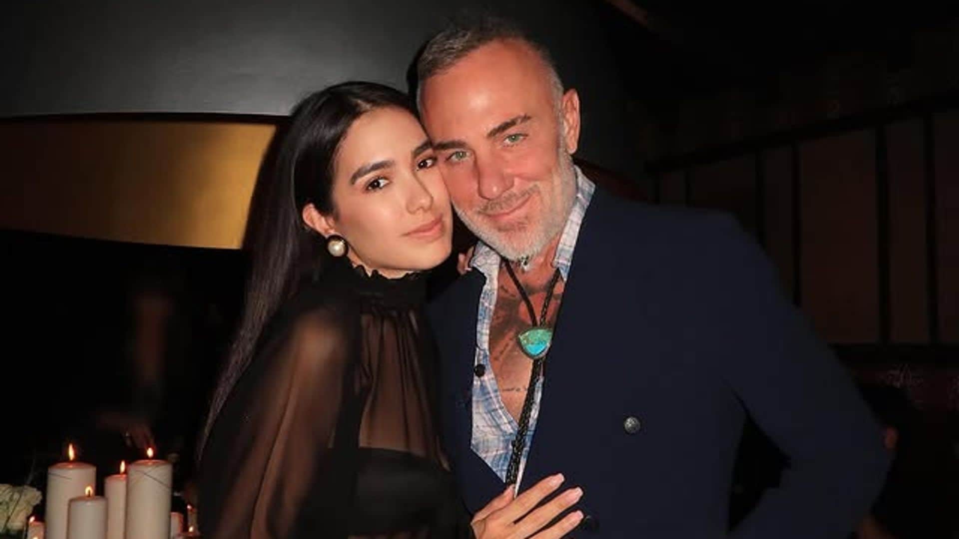 La emoción de Gianluca Vacchi al felicitar a Sharon Fonseca por su cumpleaños 30