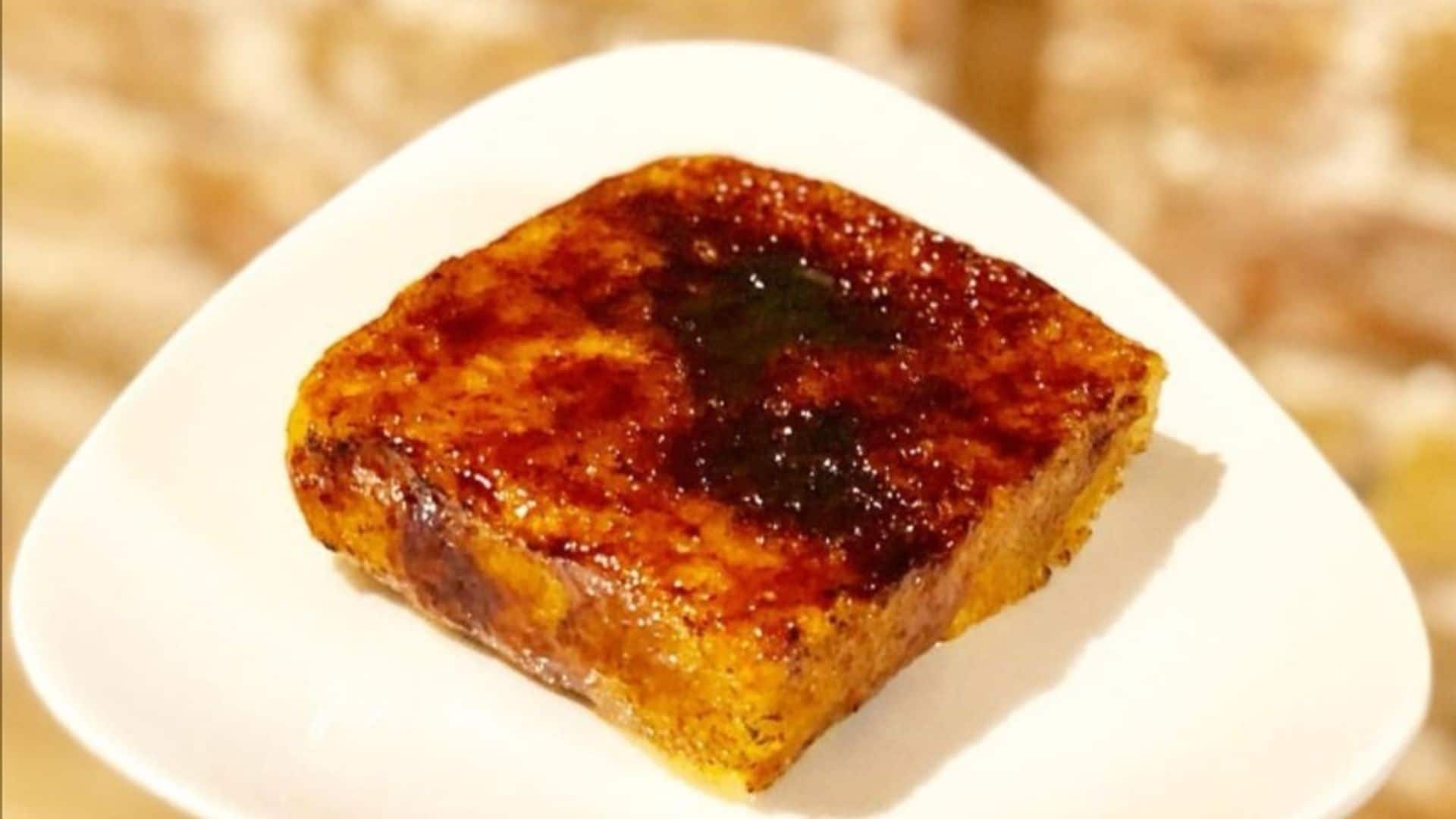 Torrijas con 'briox' casero