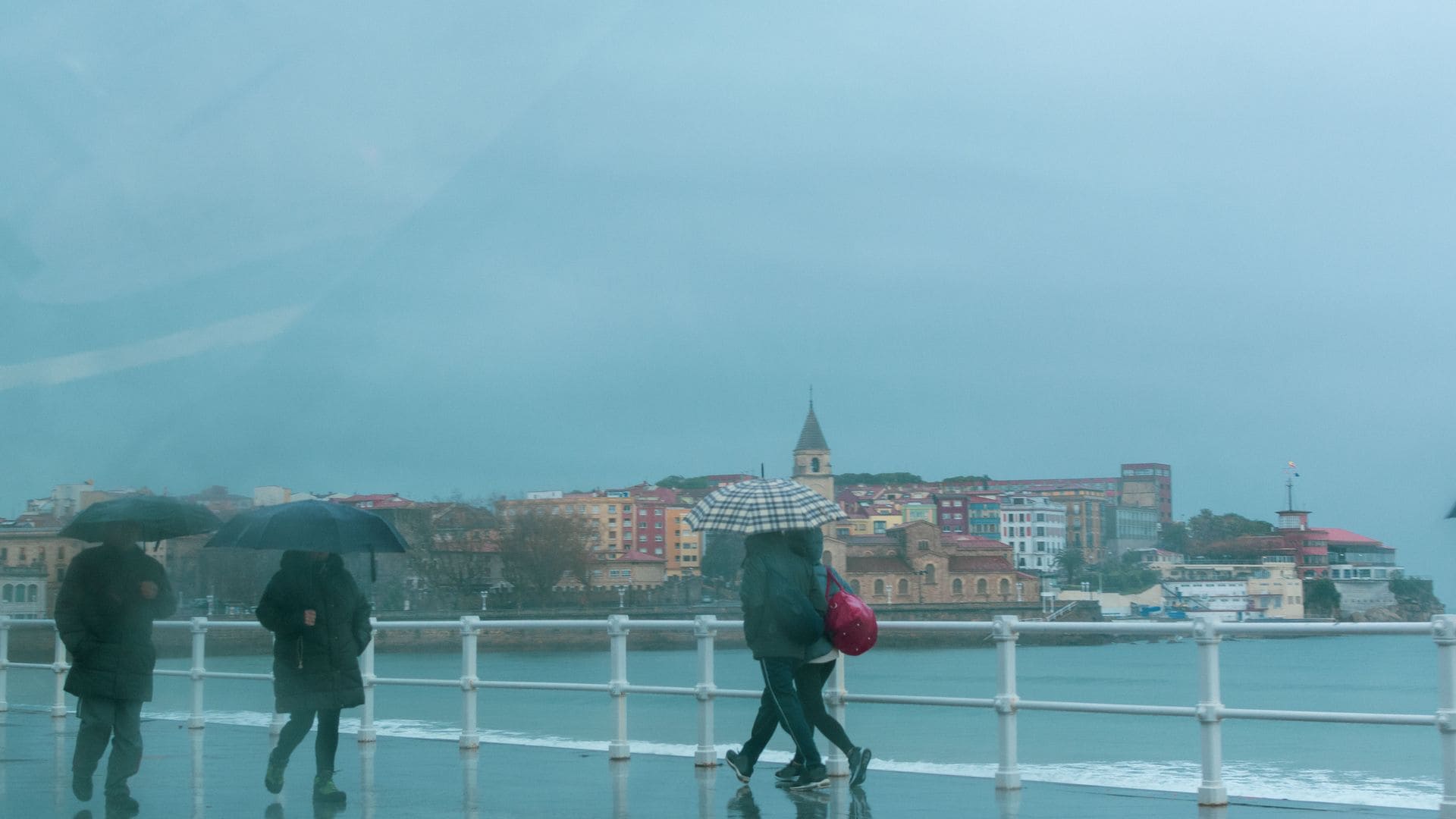 Día de lluvia en Asturias
