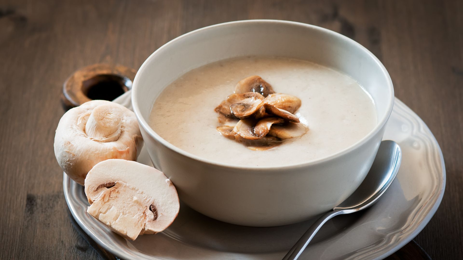 Velouté de champiñones