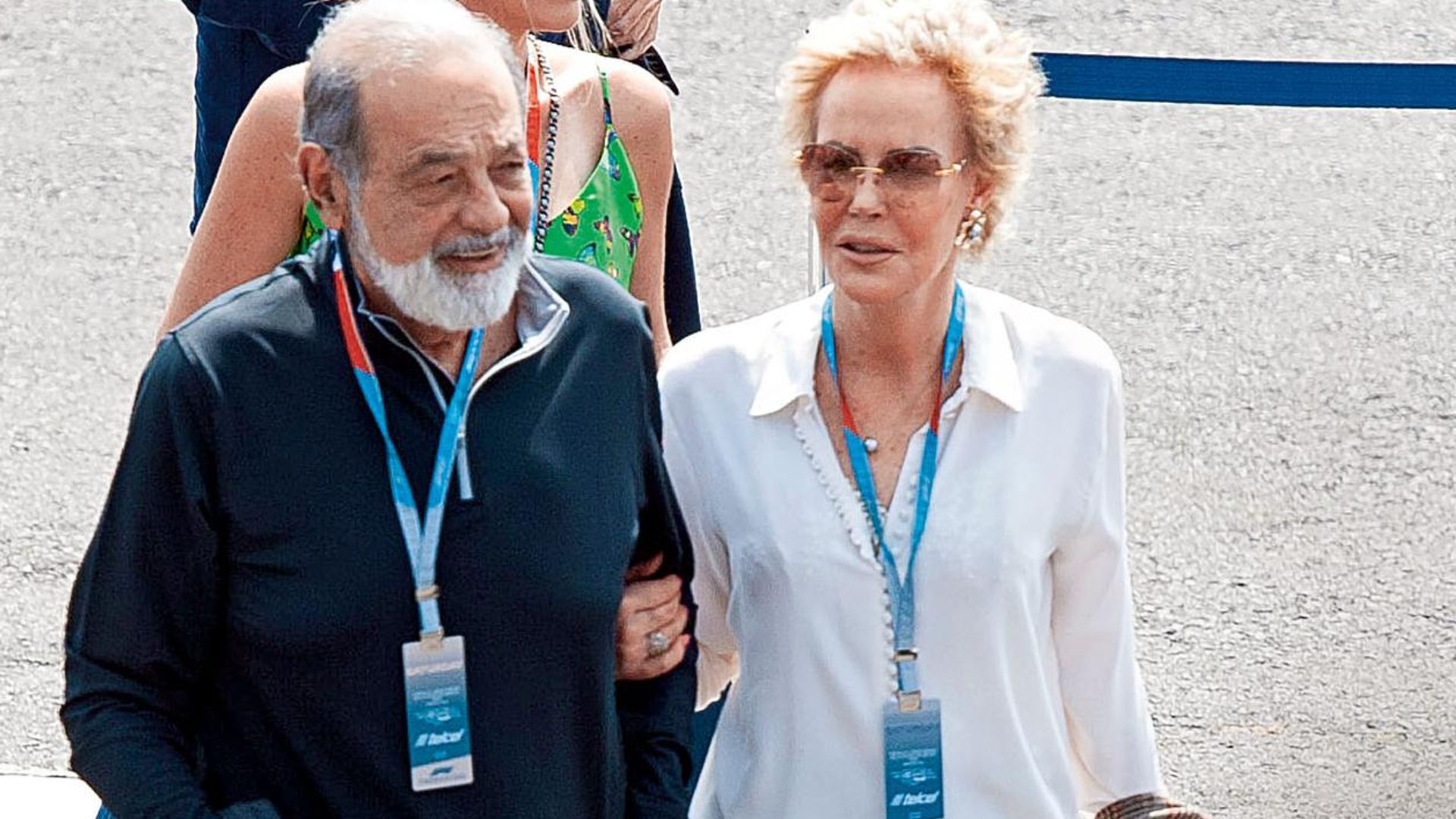 Carlos Slim y Mercedes Sánchez Navarro: primera aparición pública como pareja