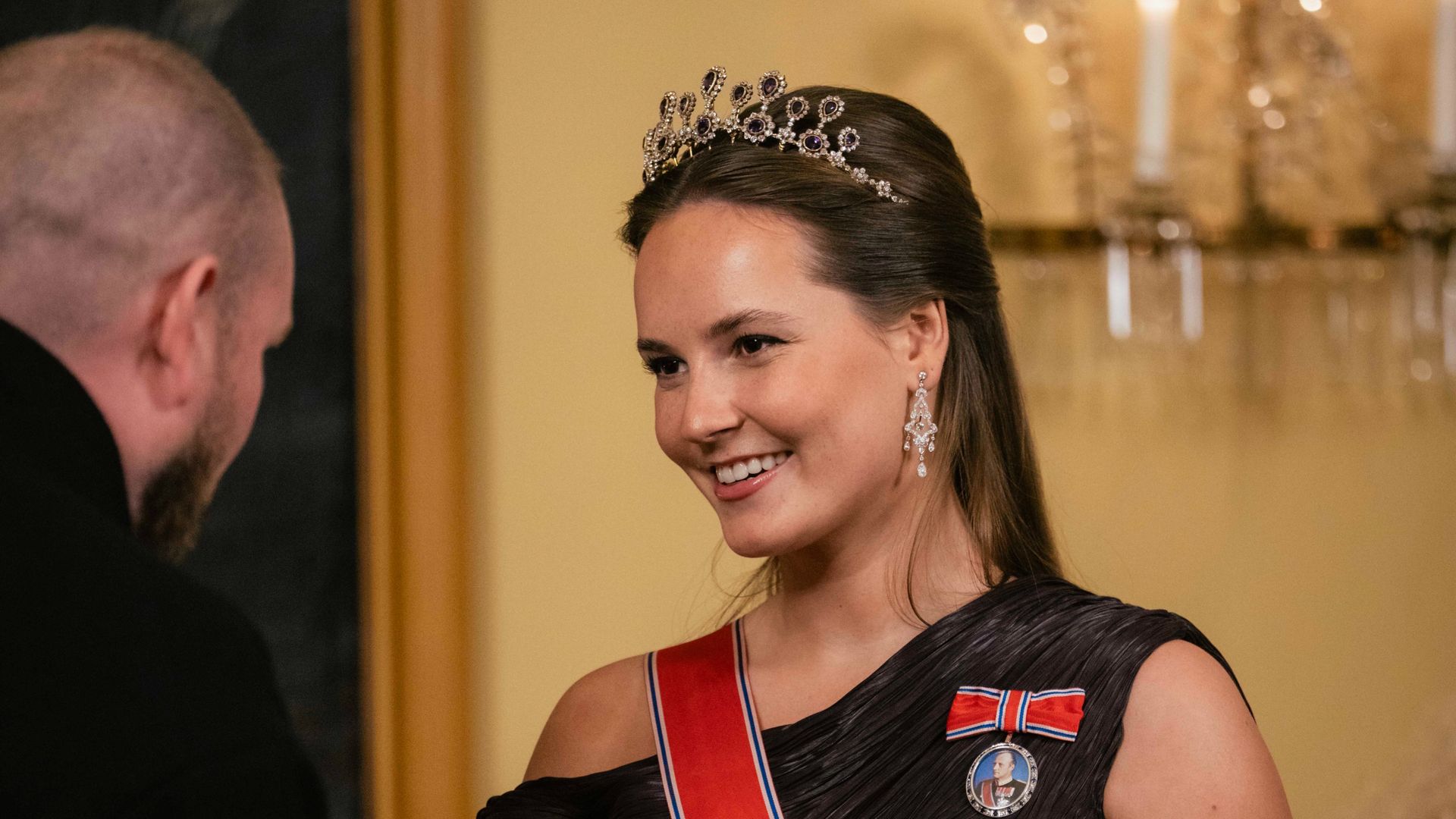 La princesa Ingrid de Noruega estrena nueva tiara