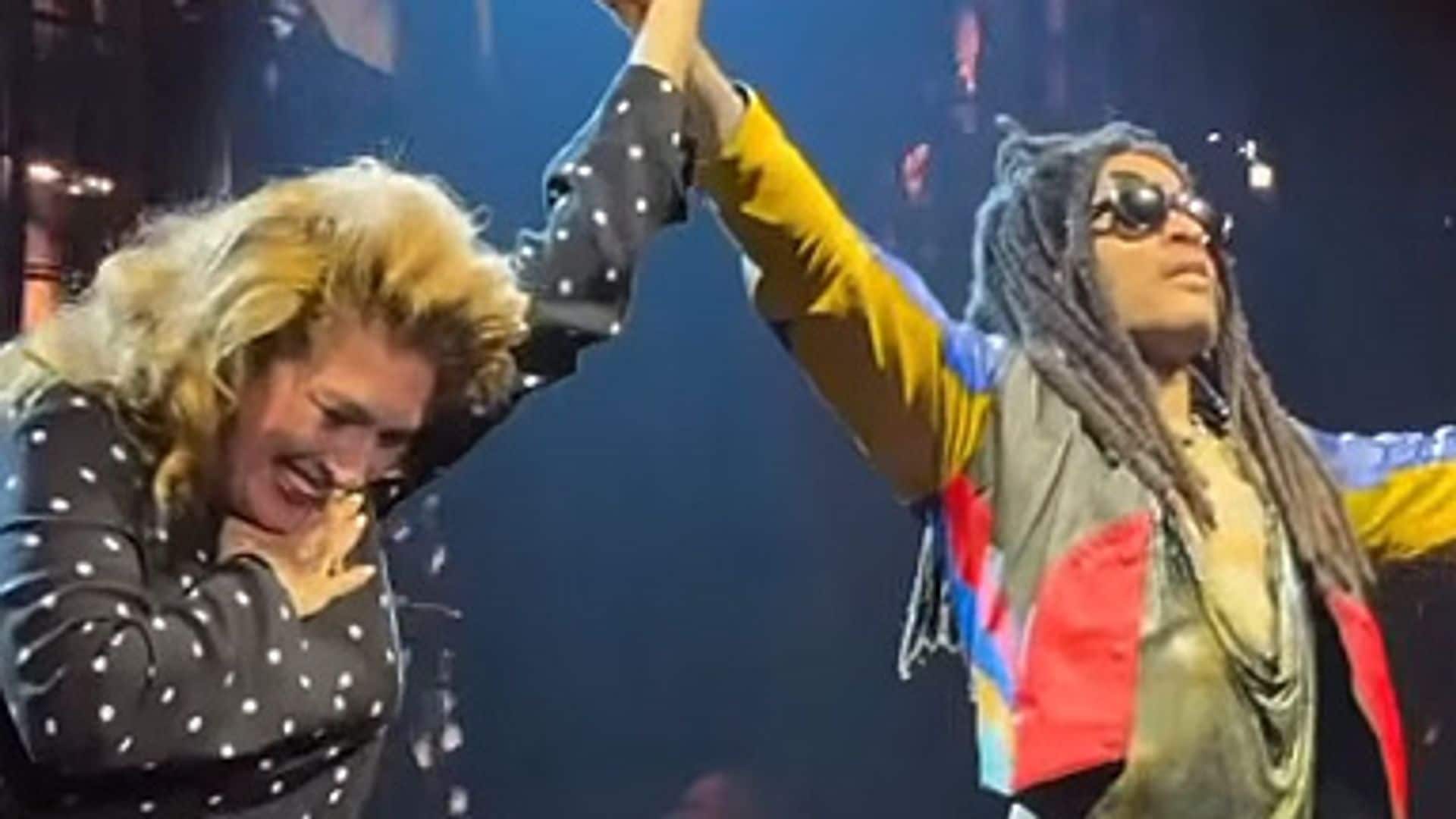 Lenny Kravitz y Estrella Morente: el dúo que no te imaginabas en Pamplona
