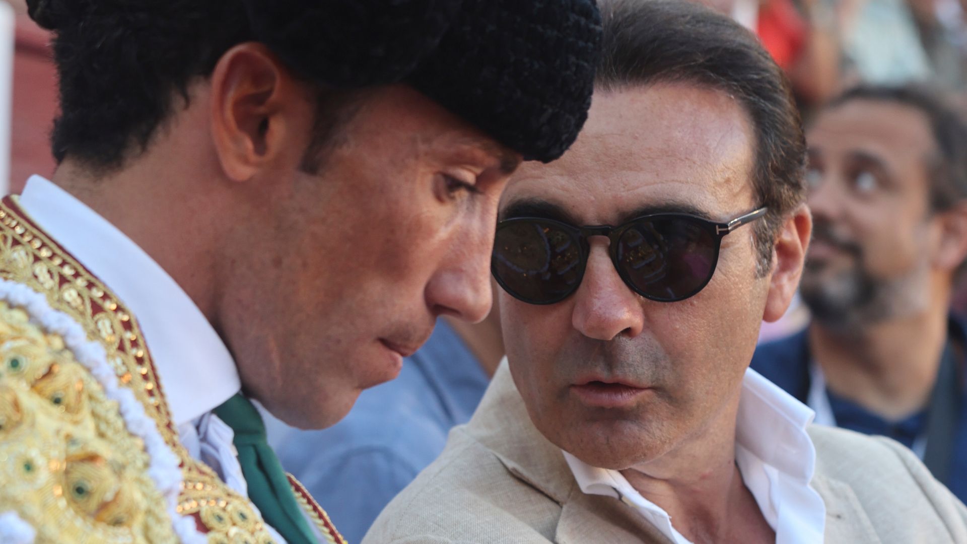 David de Miranda y Enrique Ponce, en la corrida de Málaga del 22 de agosto de 2026
