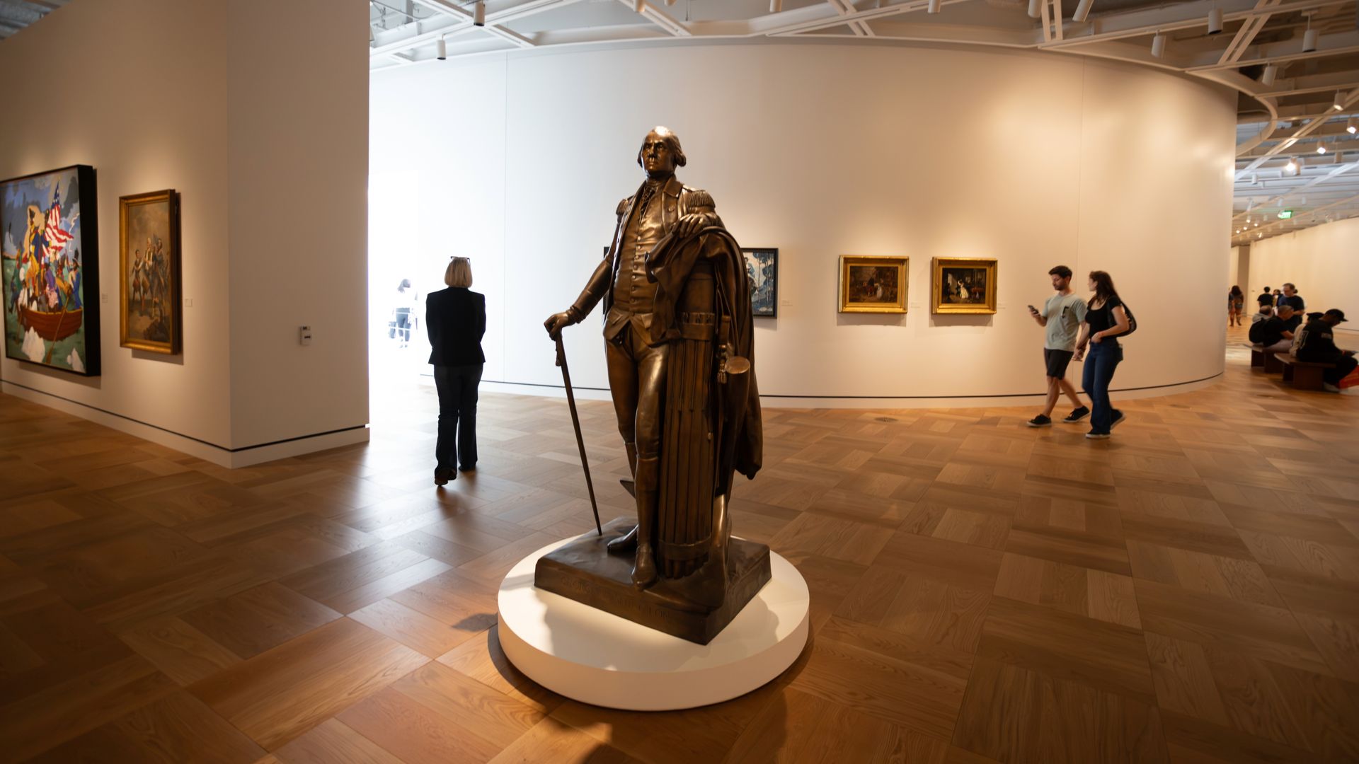 El museo es resultado de la colección personal de George Lucas.