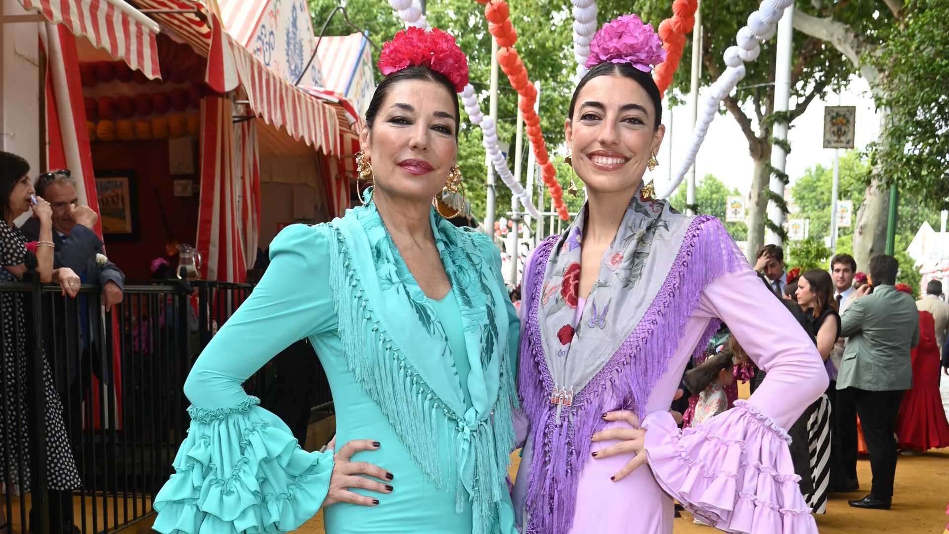 Comienza la Feria de Abril: Raquel Revuelta, Rocío Crusset, Sibi Montes y el resto de asistentes, en imágenes