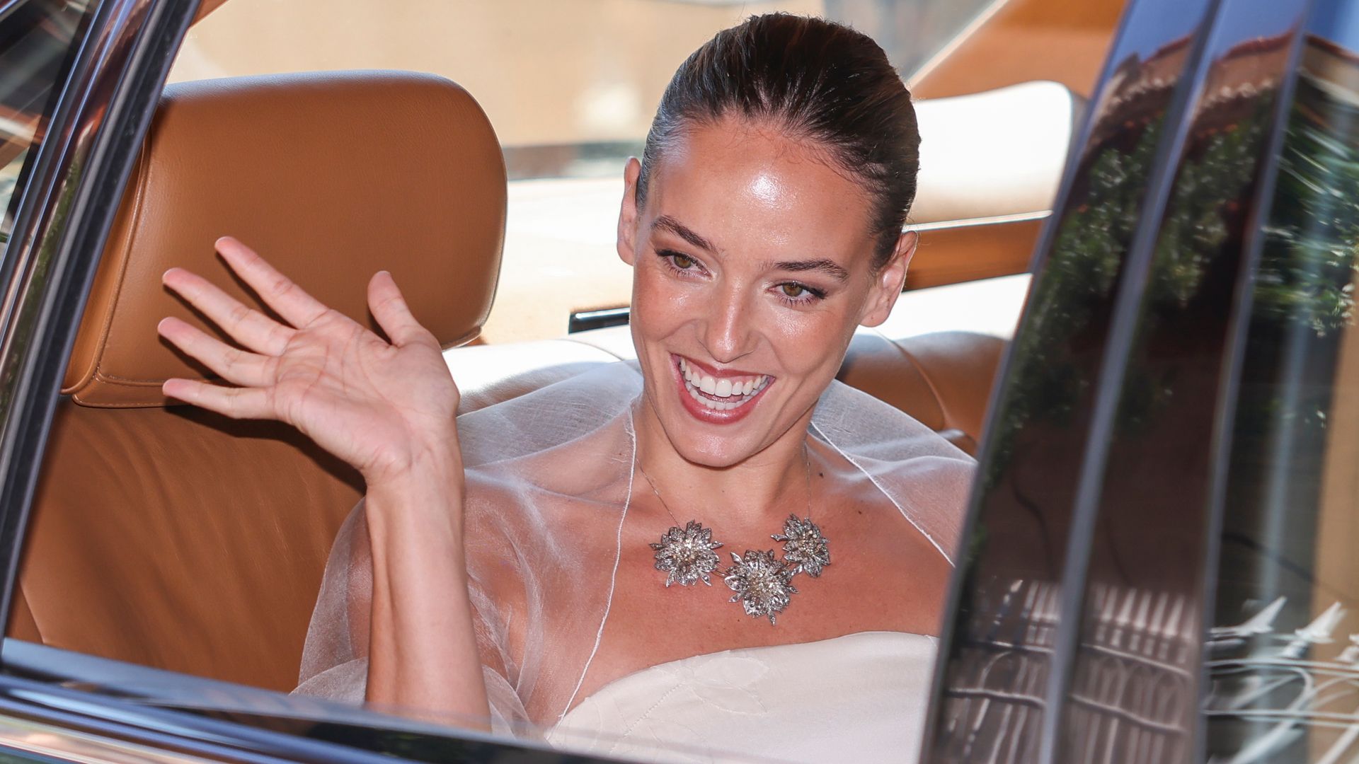 Paloma Vega-Penichet vestida de novia
