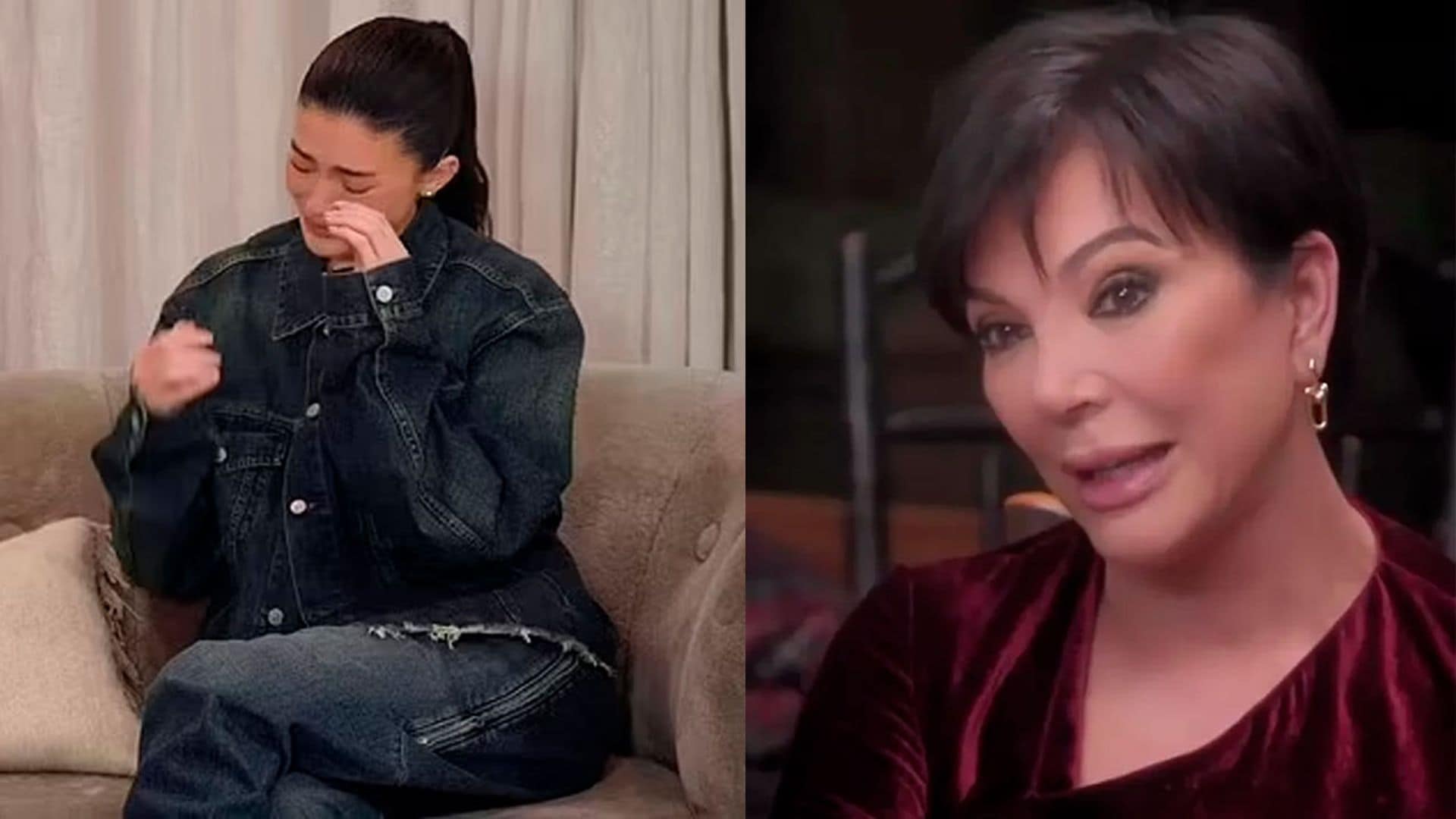 Kylie Jenner rompe a llorar tras conocer que a su madre le han detectado un tumor