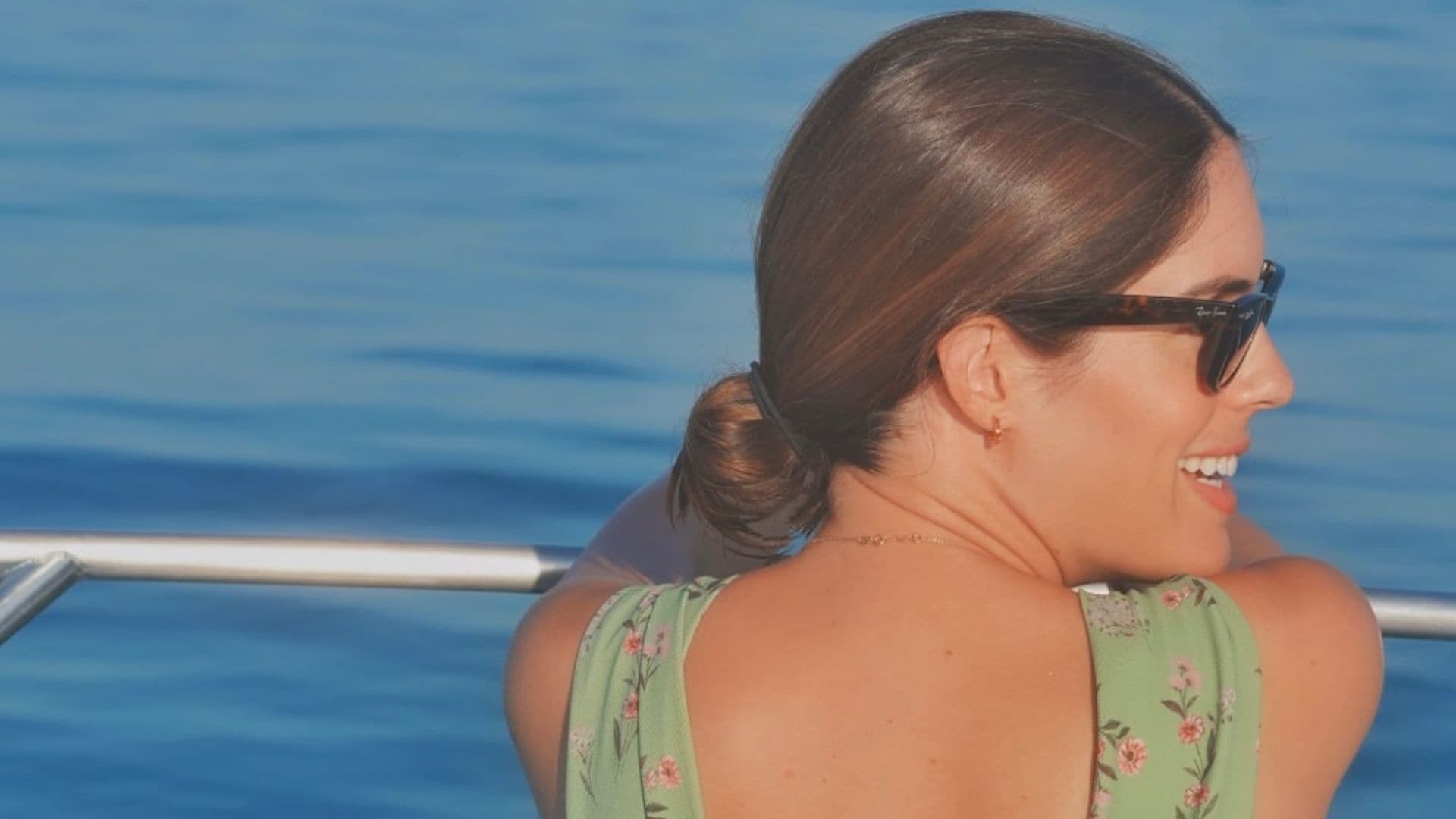 Sofía Palazuelo con bañador de marca española