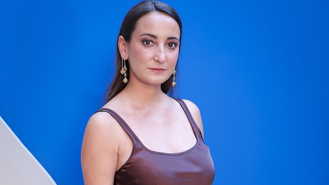Lucía Pombo en una fiesta