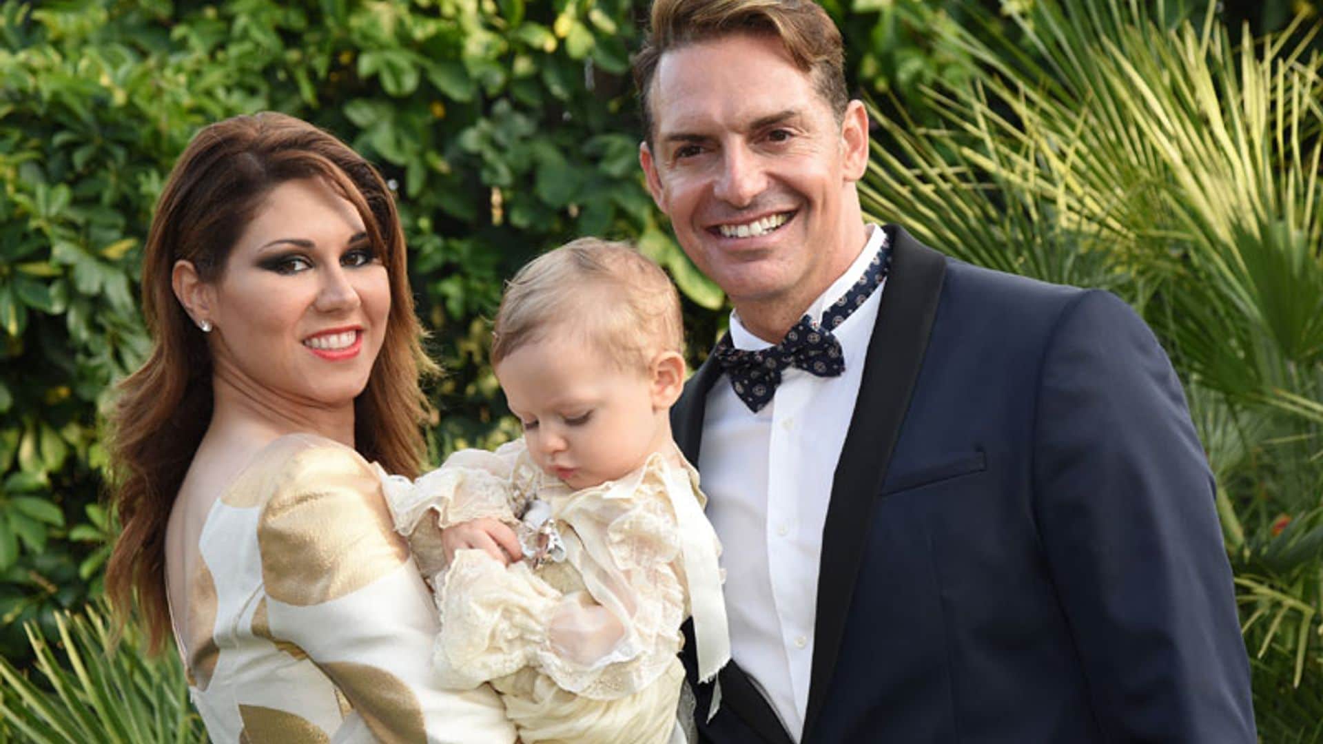 La cantante Tamara celebra el bautizo y la comunión de dos de sus hijos
