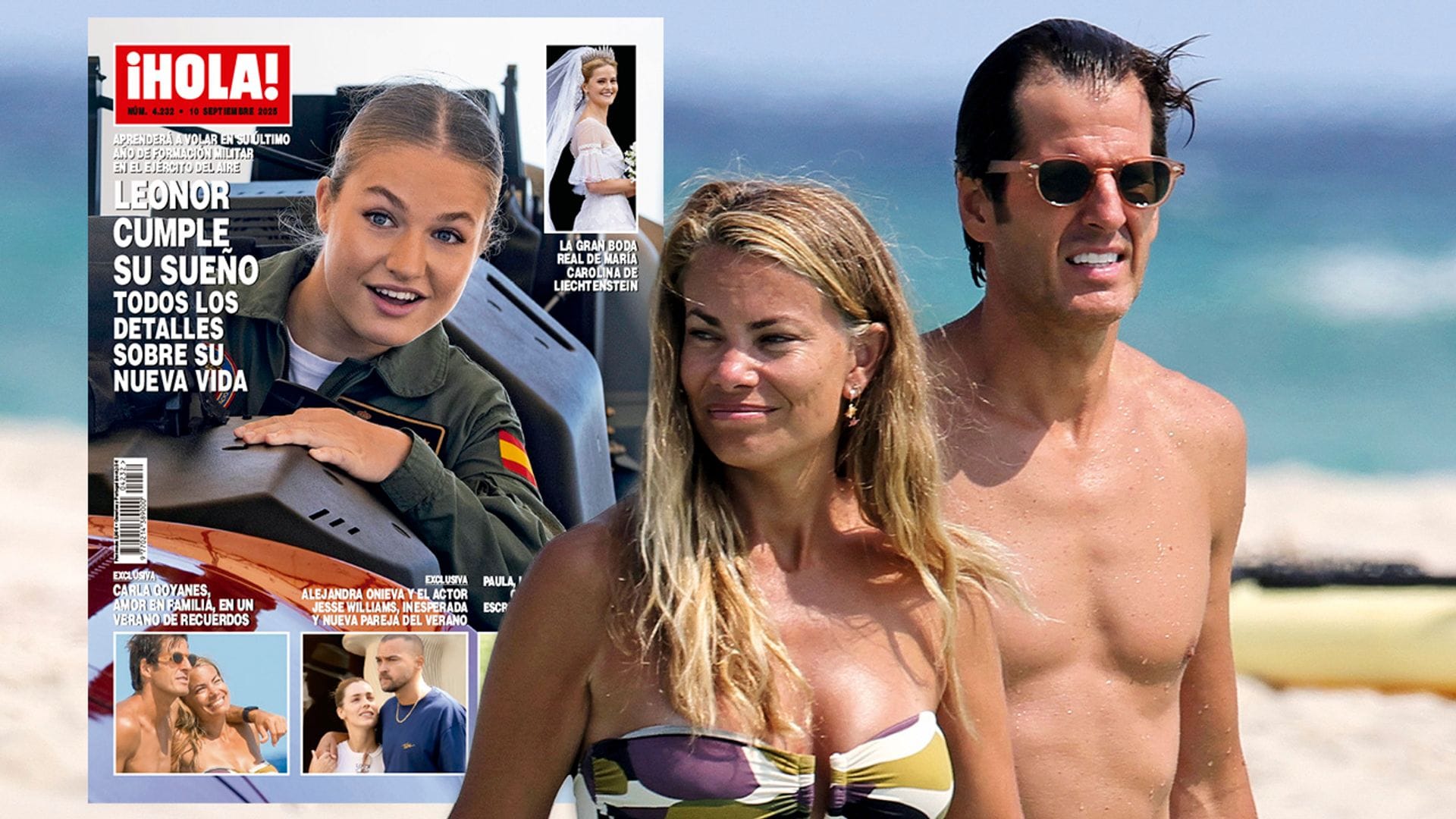 EXCLUSIVA. Las fotos de Carla Goyanes en Ibiza que demuestran que hasta en el día más negro se puede sacar una sonrisa
