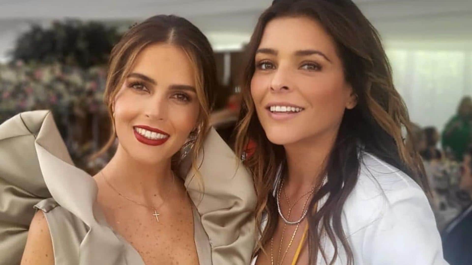 Grettell Valdez, espectacular en el bautizo de los hijos de Claudia Álvarez y Billy Rovzar