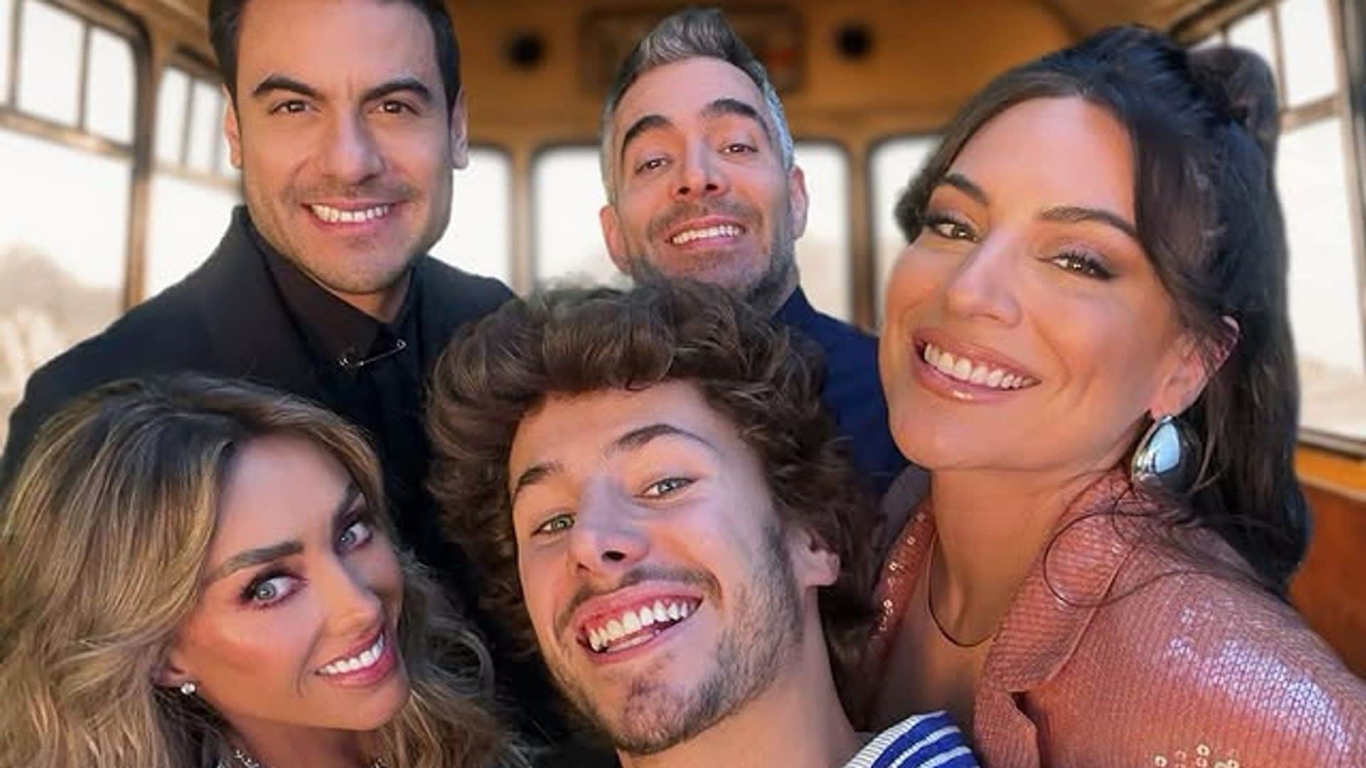 Carlos Rivera, Omar Chaparro, Ana Brenda Contreras, Anahí