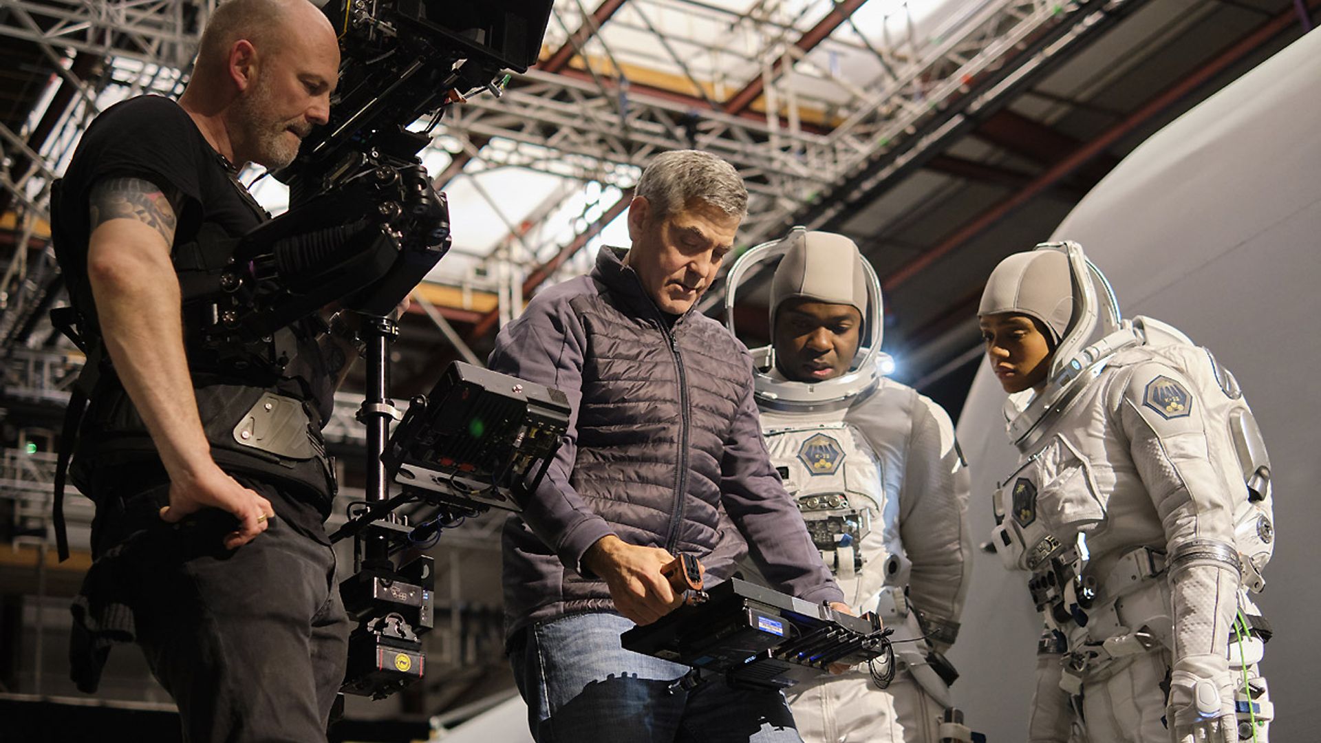 George Clooney, irreconocible en la película que rodó en Canarias a principios de año