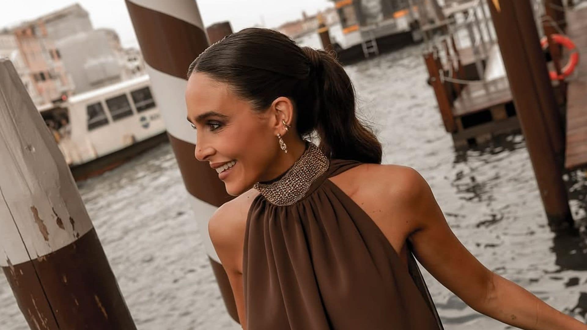 Rocio Osorno en el Festival de cine de Venecia