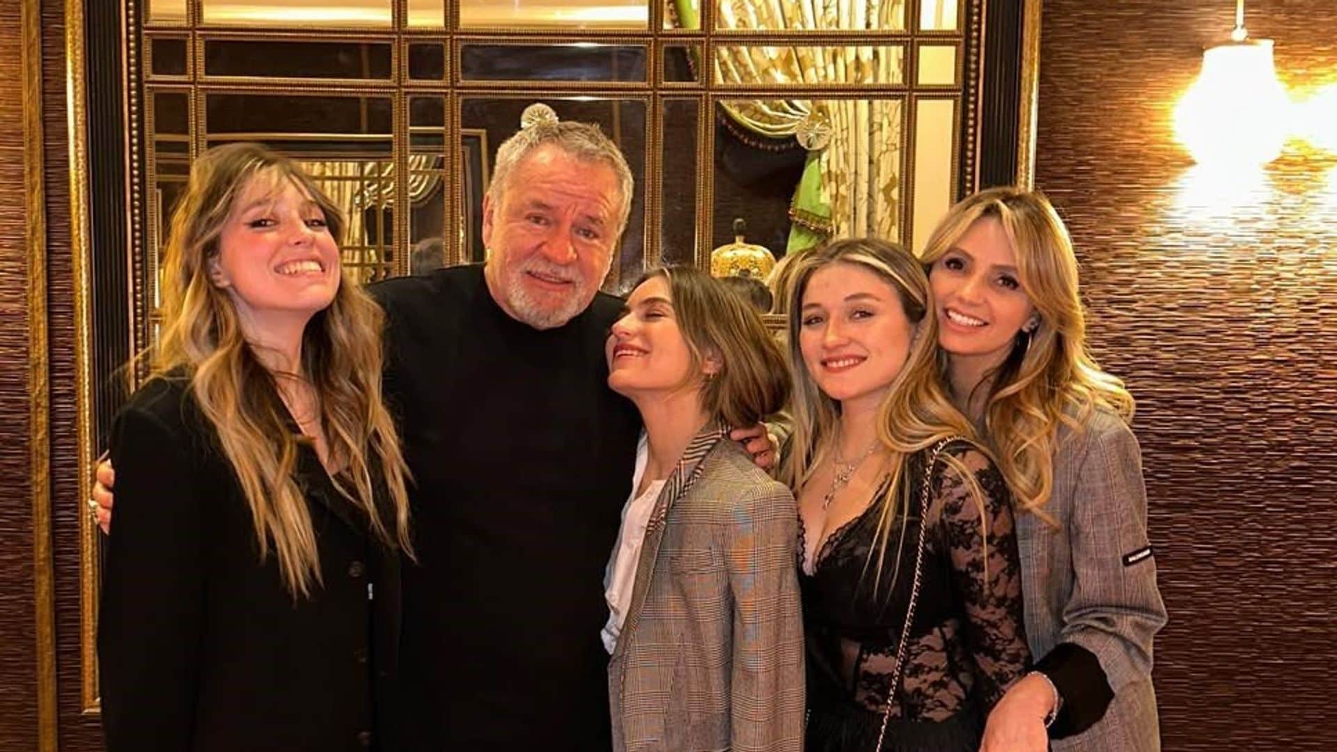 Sofía y Fernanda Castro recuerdan con nostalgia cuando sus papás estaban juntos