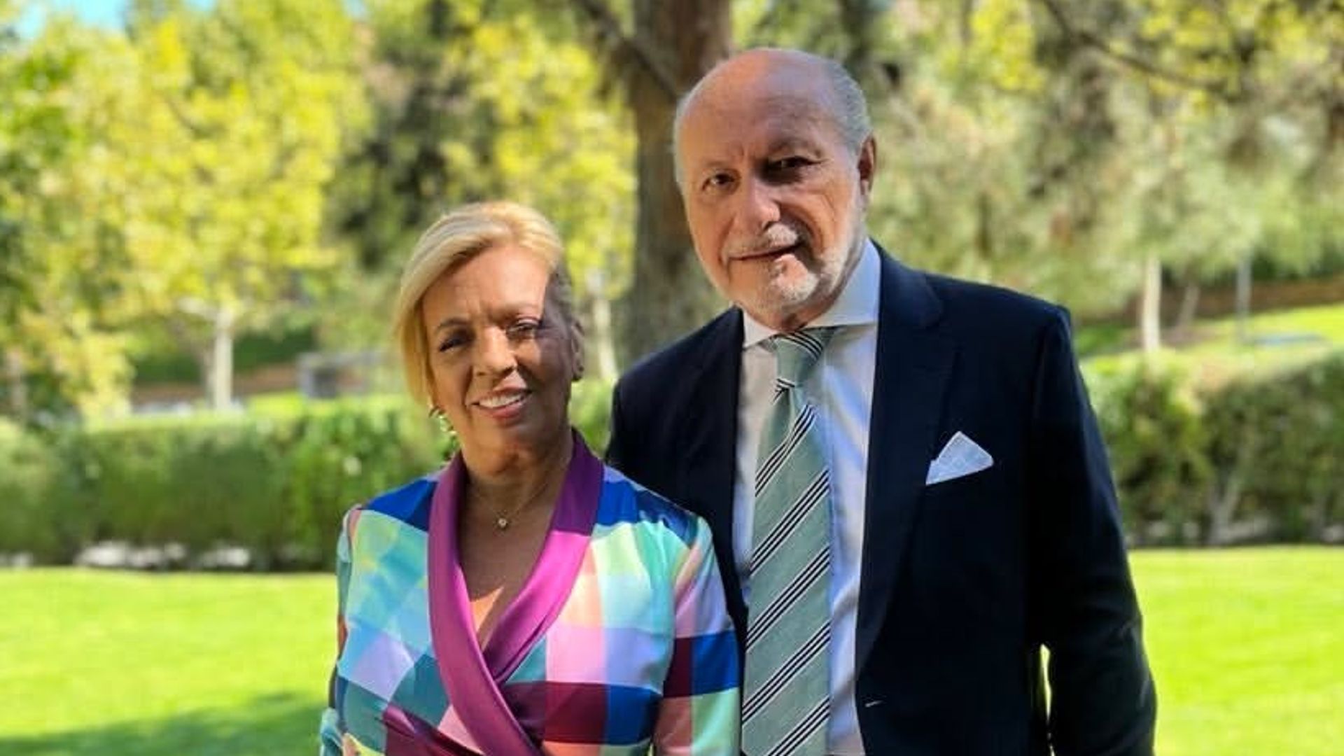 El susto de salud fue en plena boda