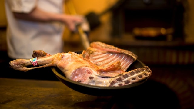 Lechazo asado