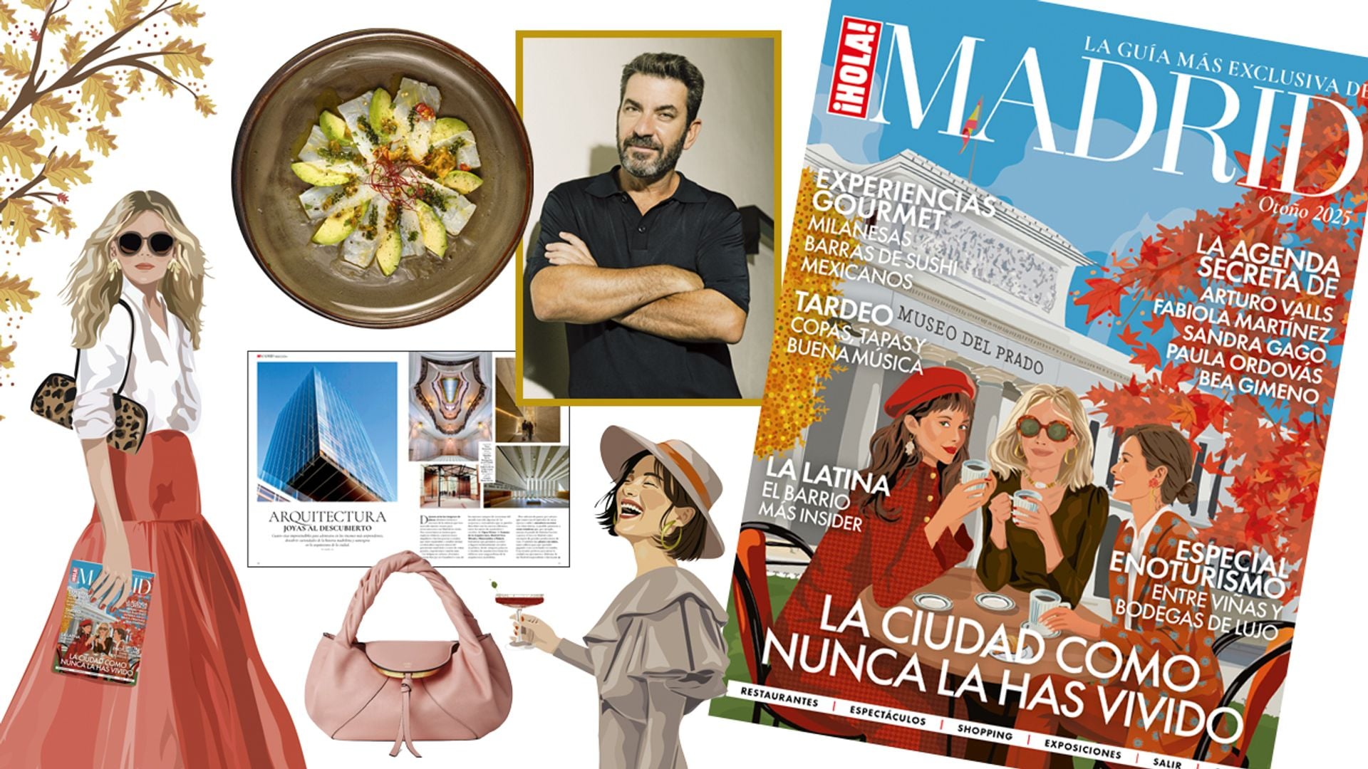 Ya está a la venta la nueva guía ¡HOLA! Madrid con los mejores planes, estrenos y direcciones secretas para exprimir el otoño