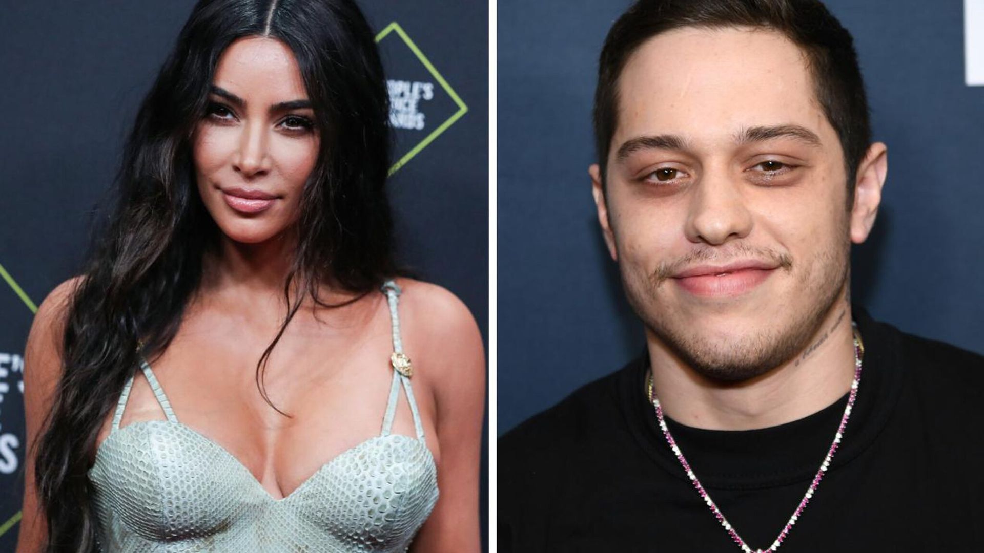 Las imágenes del flechazo de Kim Kardashian con Pete Davidson, el humorista que conquista a todas